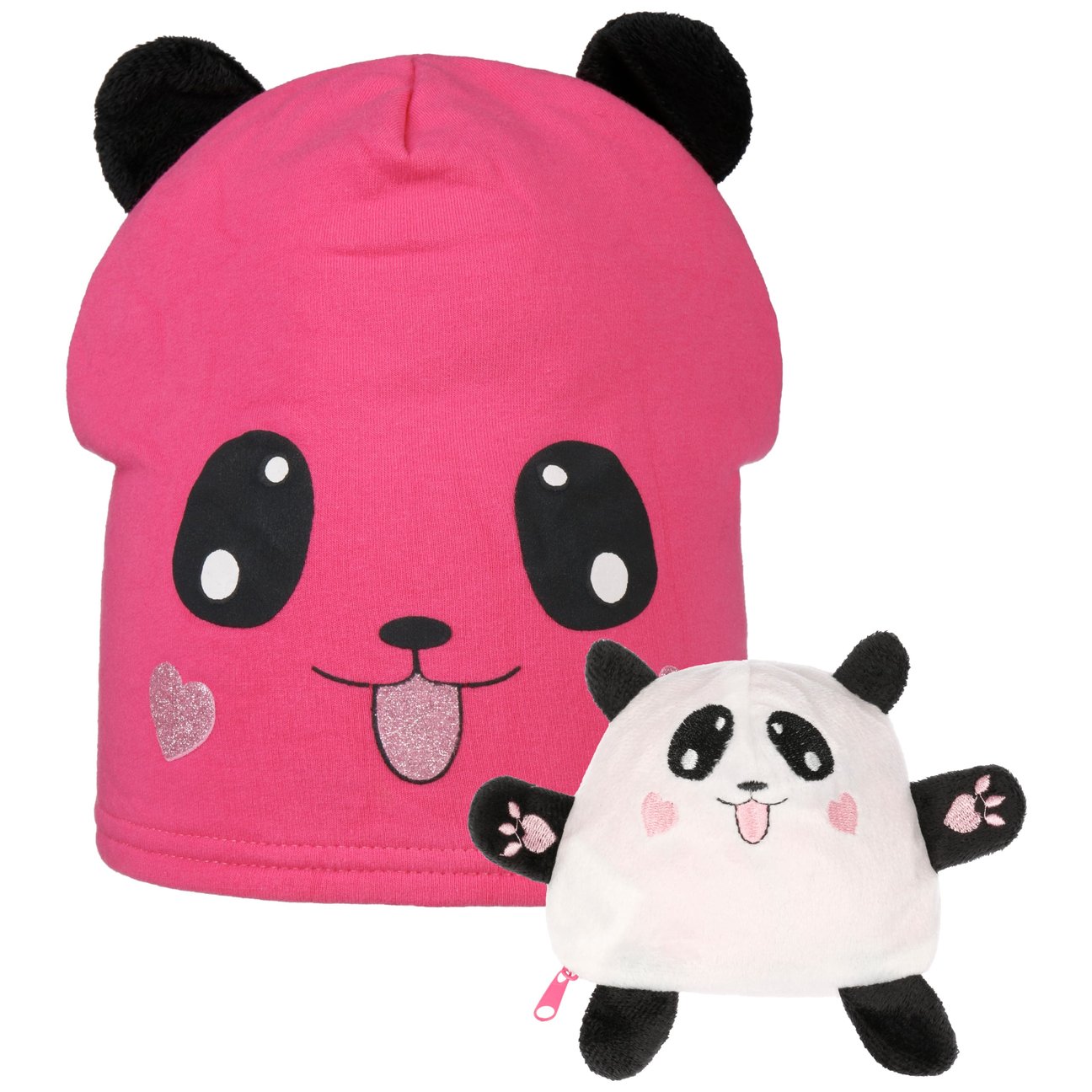 Hatshopping.co.uk Pink Pepa The Panda Kids Beanie