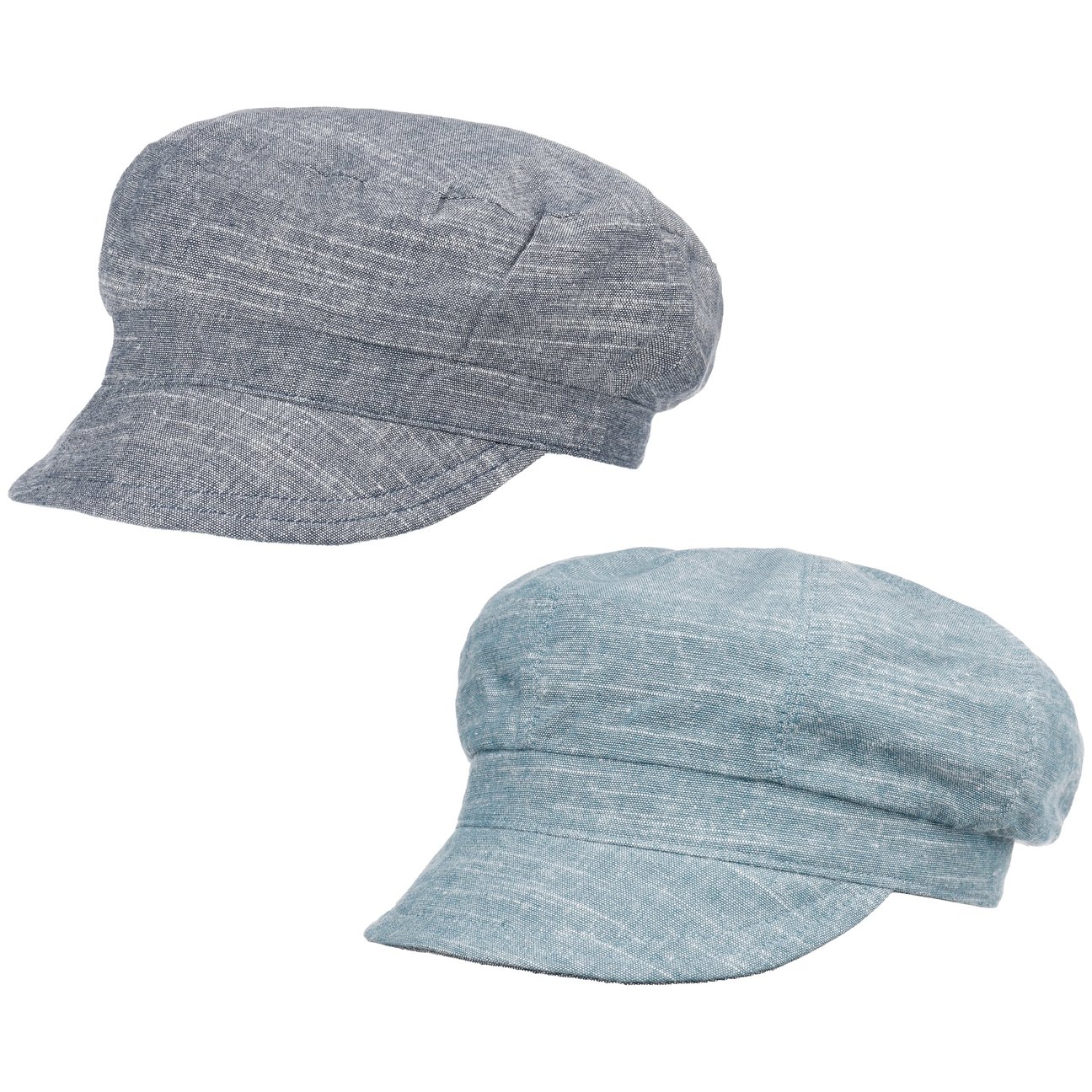 Lipodo Unisex Denim Reversible Summer Newsboy Cap By