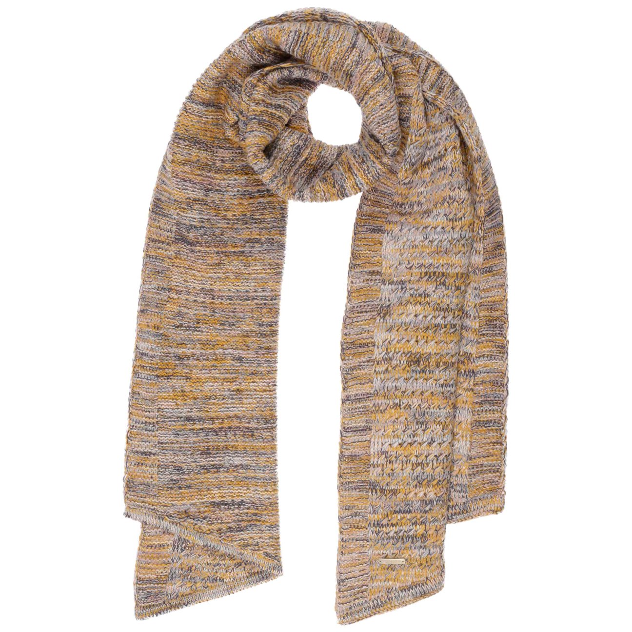 Seeberger Women's Yellow Damina Lurex Knit Scarf By