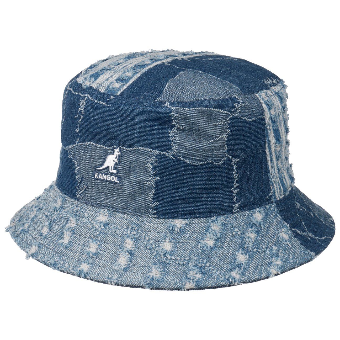 Kangol Men's Denim Mashup Bucket Fishing Hat By