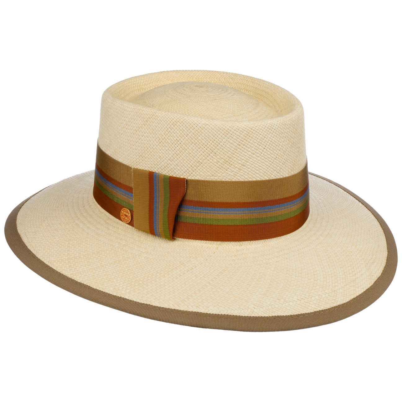 Mayser Women's Nature-Brown Astrid Brisa Panama Hat By