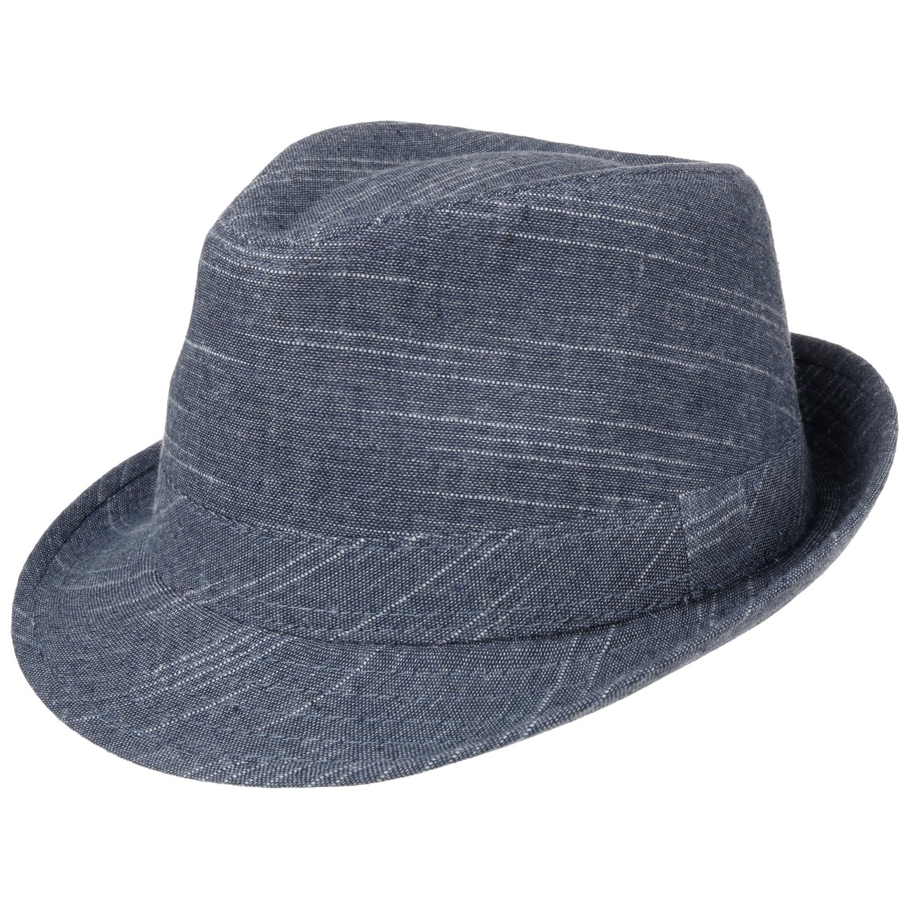 Lipodo Women's Blue Mendalo Trilby Cloth Hat By