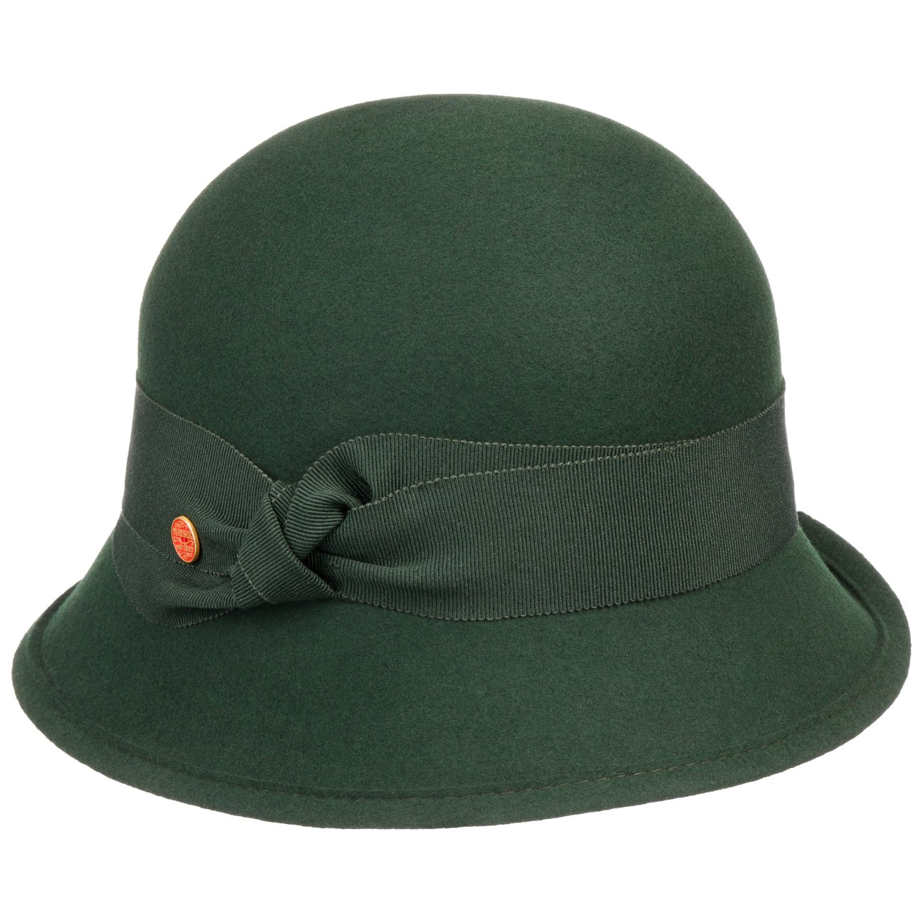 Mayser Women's Dark Green Nannina Soft Wool Hat By