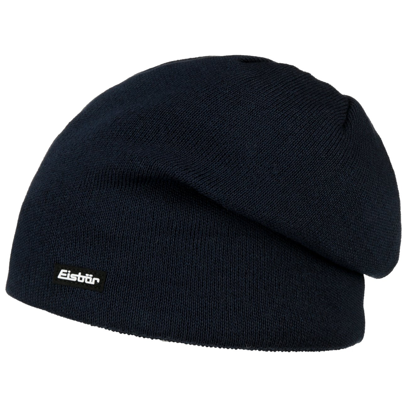 Eisbär Men's Navy Ogle Oversize Knit Beanie By