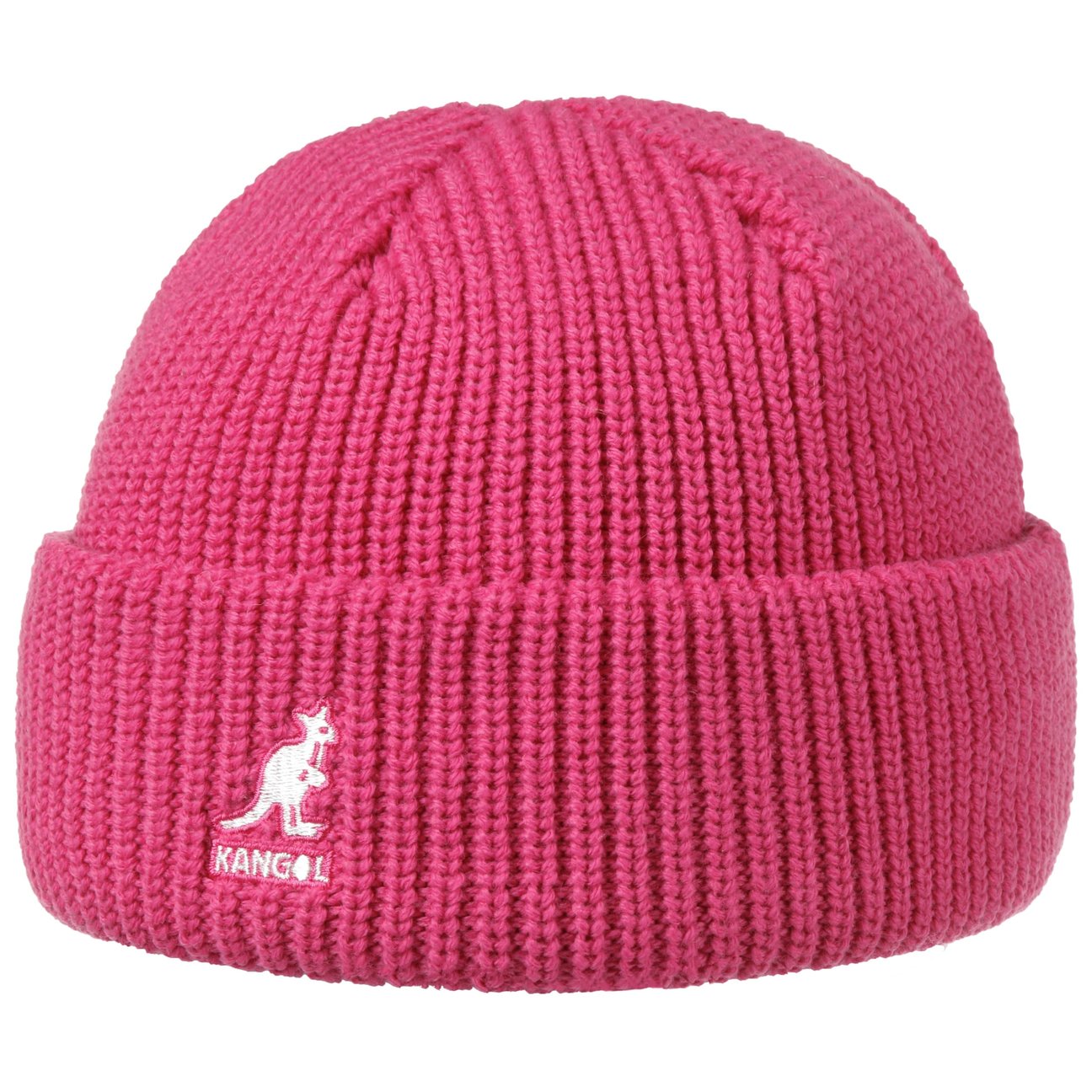 Kangol Men's Pink Cardinal 2 Way Beanie Hat By