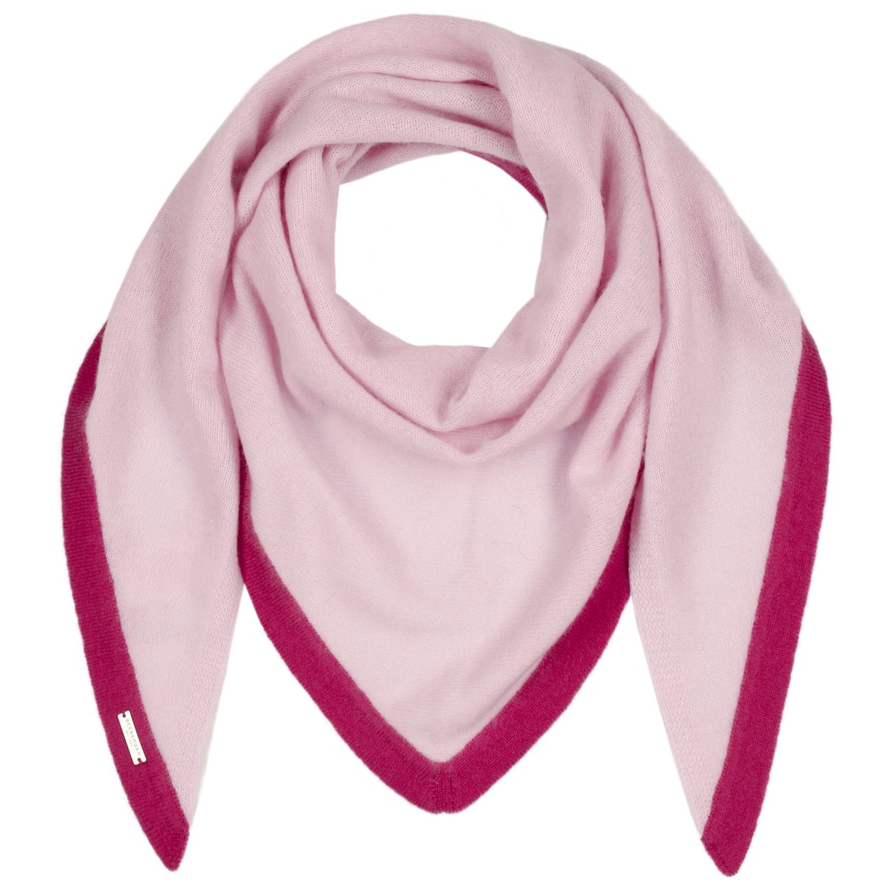 Seeberger Women's Fuchsia Twotone Cashmere Scarf By