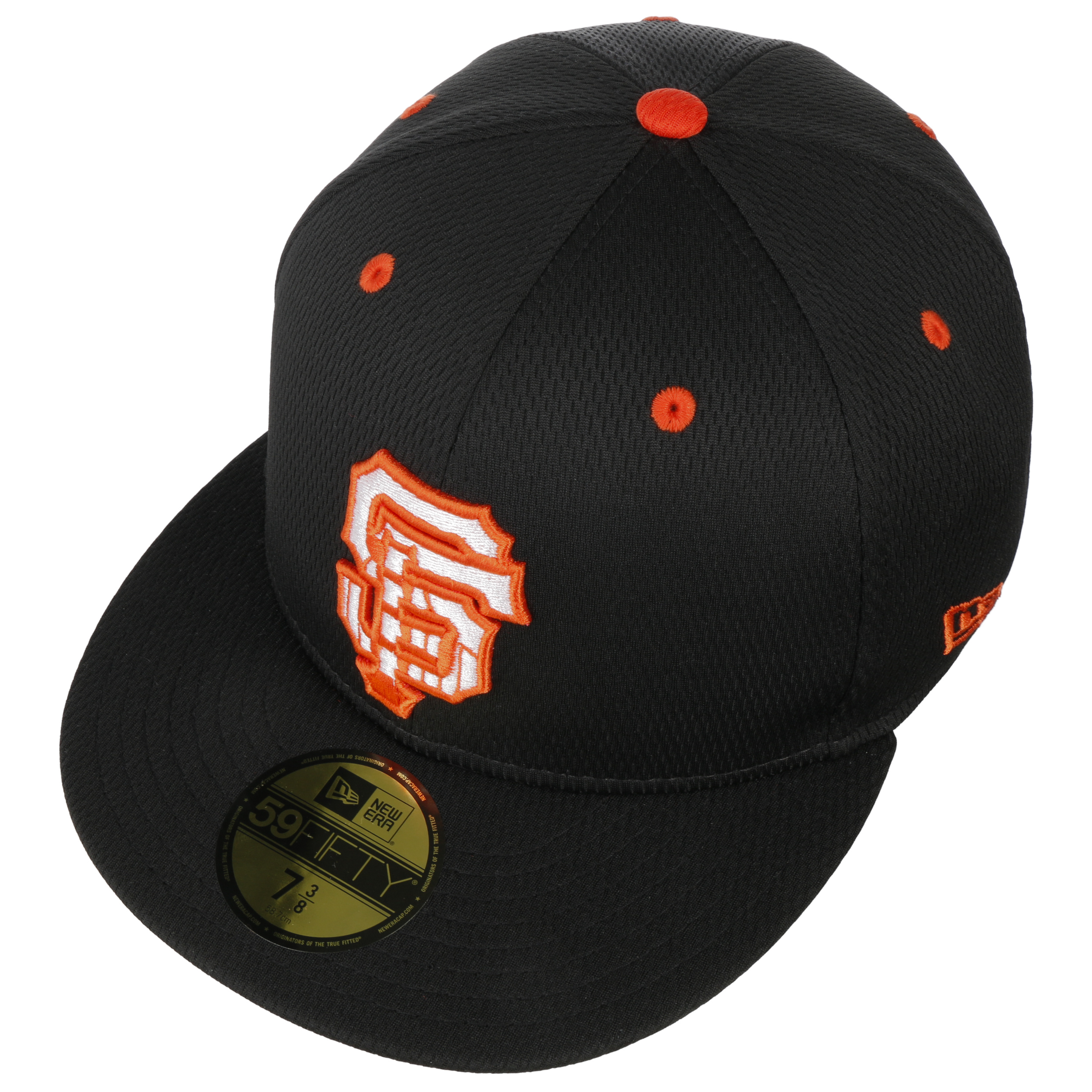 Official New Era San Francisco Giants MLB Team Pride Black 59FIFTY Fitted  Cap B2824_287