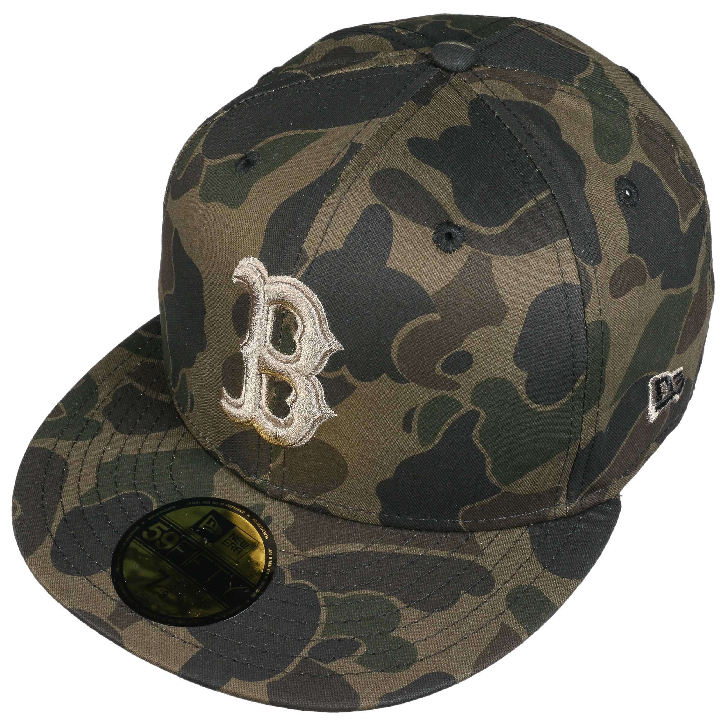 59Fifty Camo Red Sox Cap by New Era £23.95