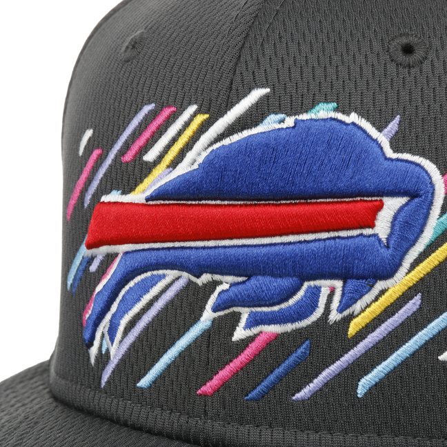 Buffalo Bills New Era Crucial Catch popular ice dyed beanie with faux fur pom