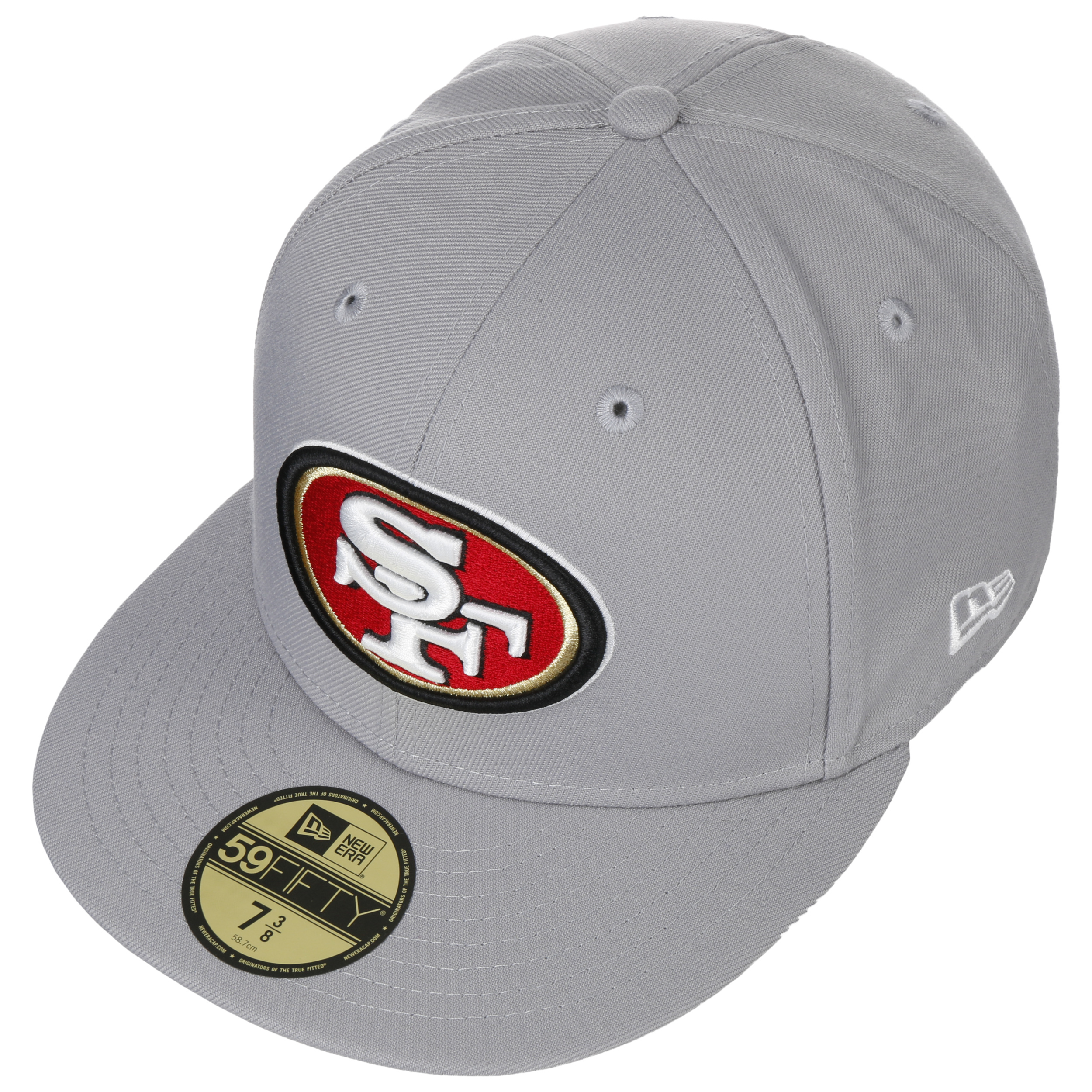 grey 49ers hat