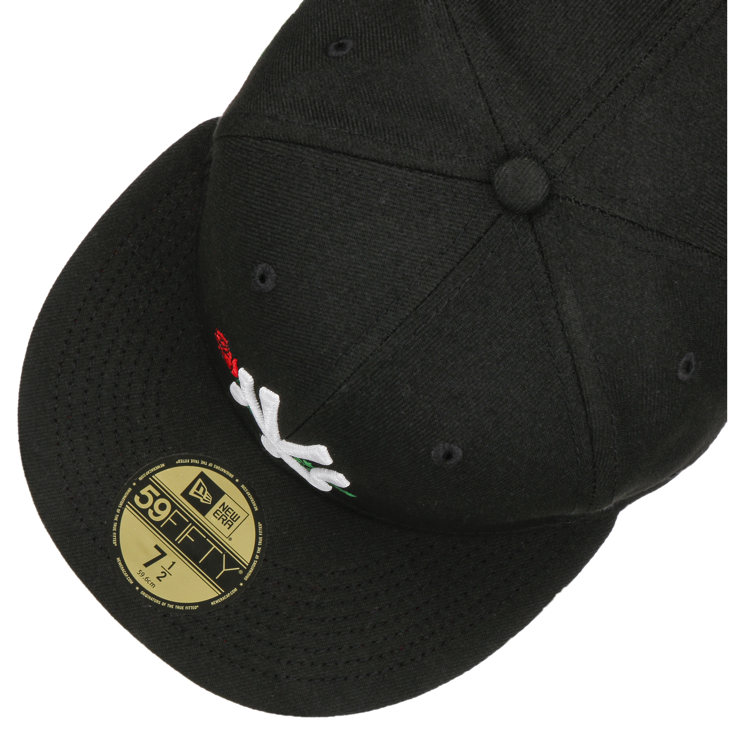 New Era Cappellino 59Fifty Rose Apple YankeesEra Berretto Baseball Cappello Hiphop Fitted cap 
