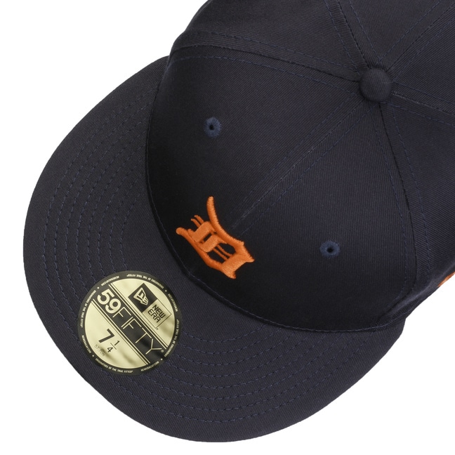 New Era 59Fifty Detroit Tigers Fitted Hat Size cheapest 7 5/8 Mint UV HAT CLUB Side Patch