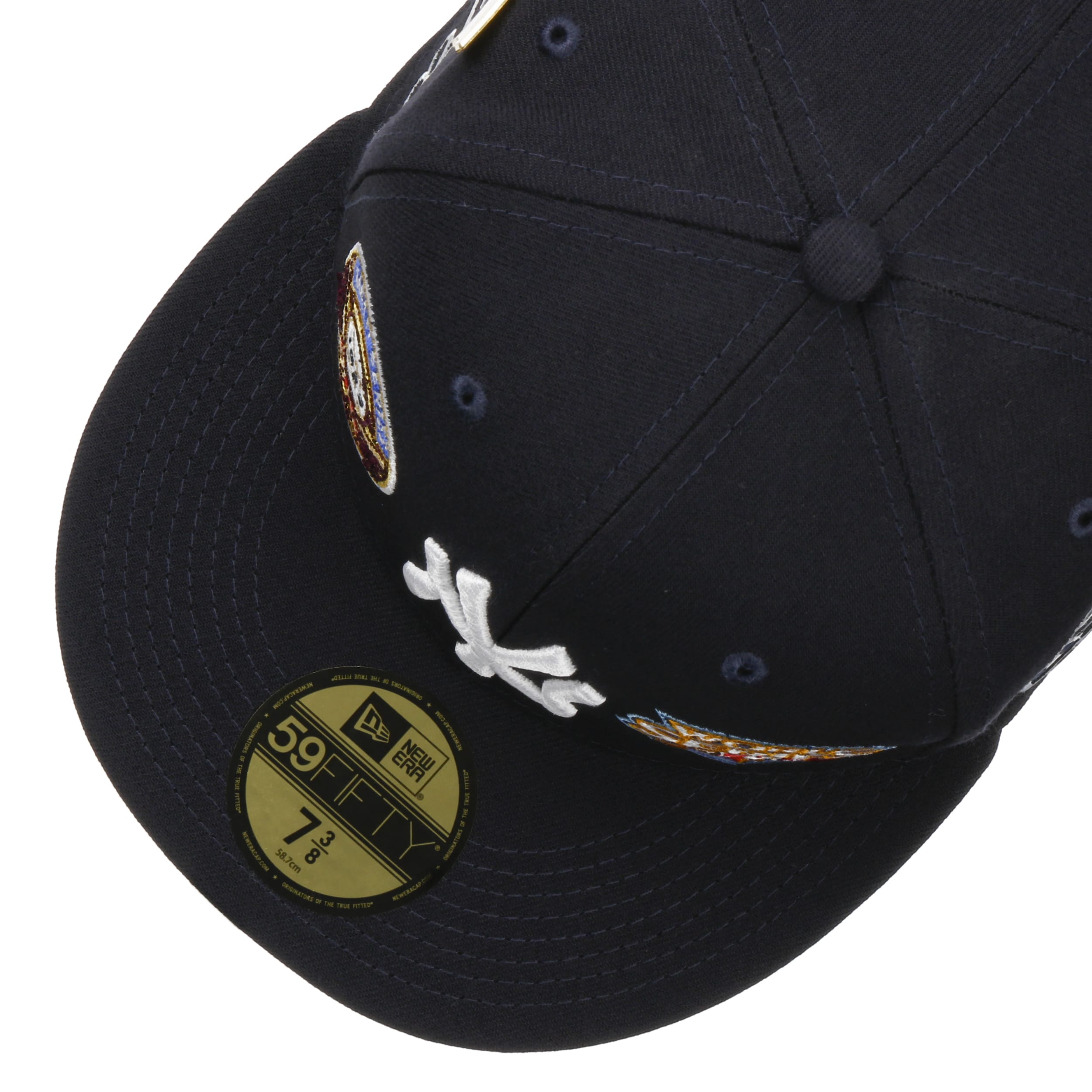 New Era x Major New York Yankees Modern Era World Series Championships 59FIFTY Fitted Cap in Navy — Major