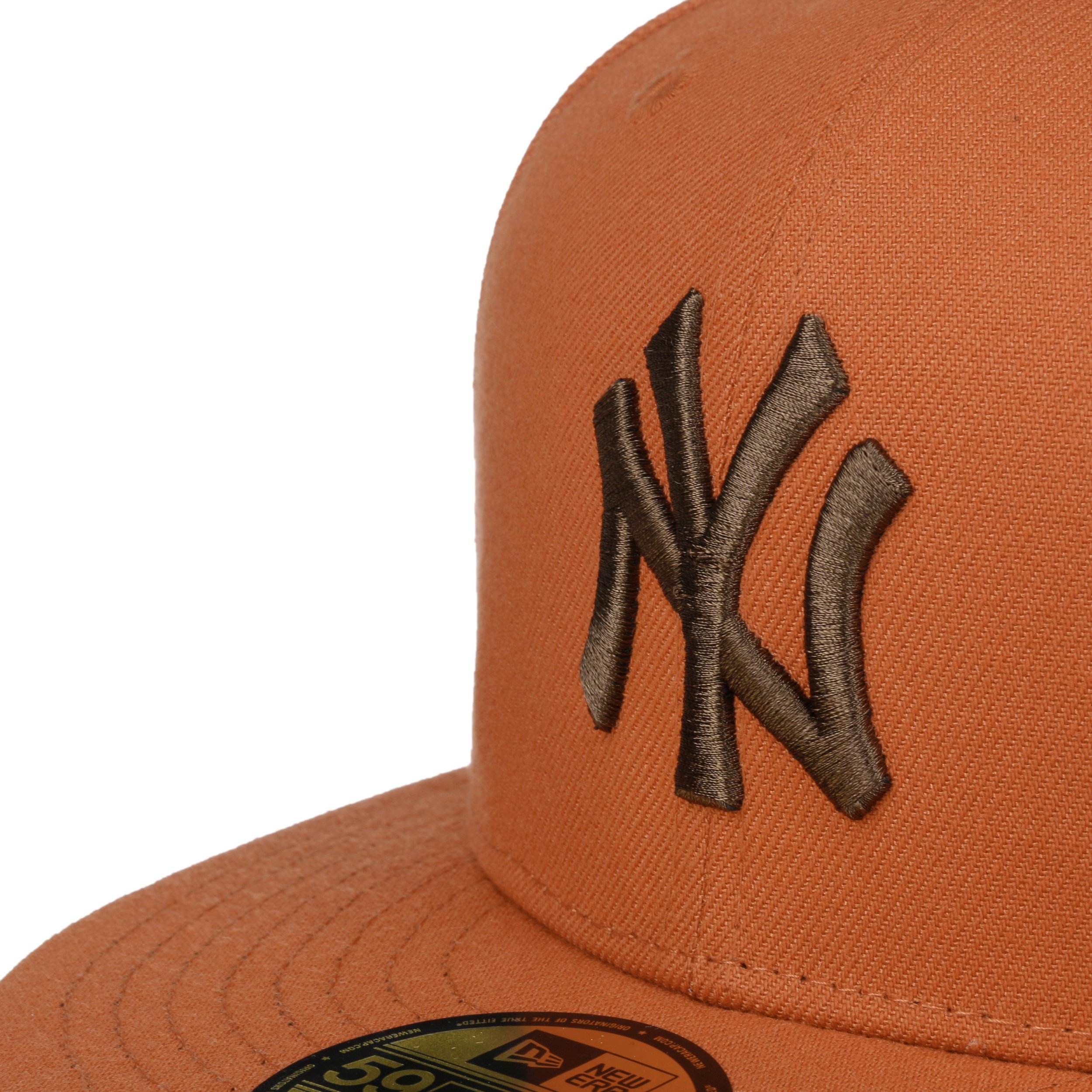 fitted hats orange