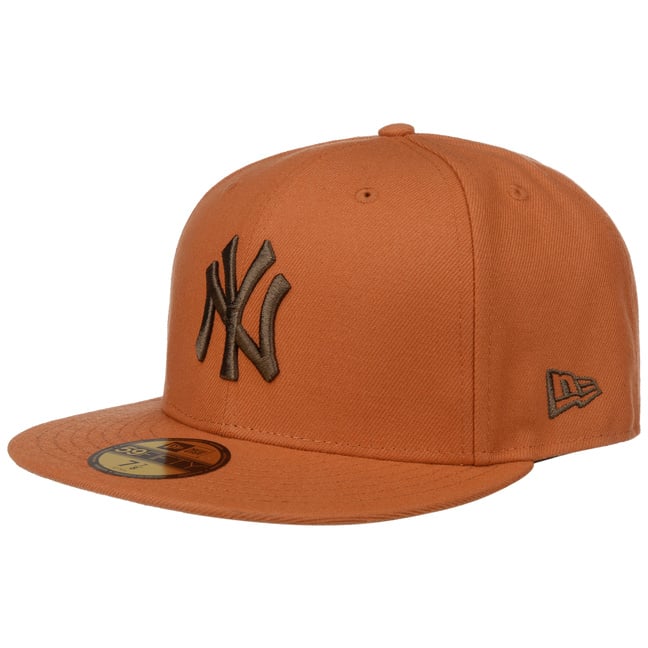 orange yankee hats