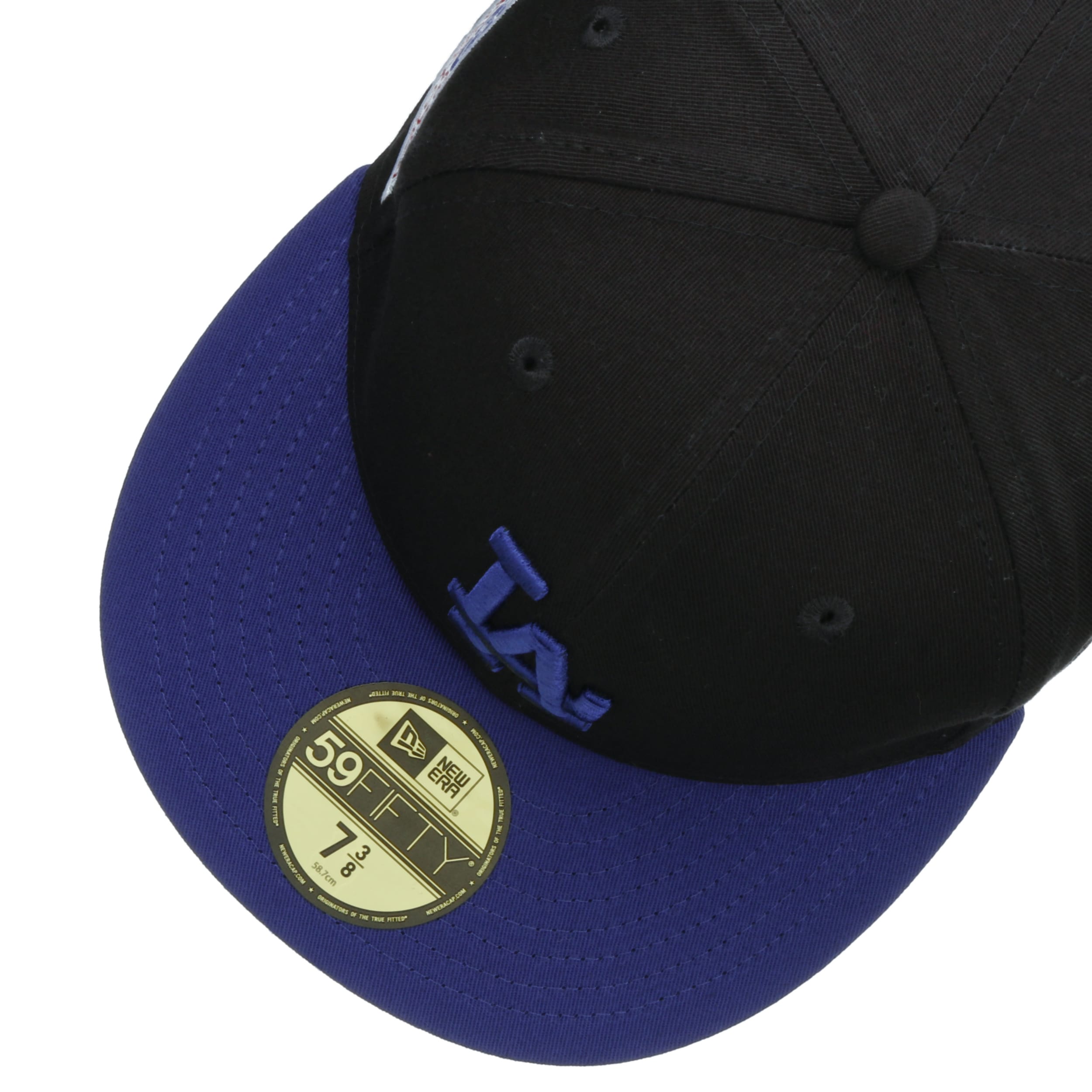 New Era Los Angeles Dodgers 1981 Logo History 59FIFTY Fitted Hat 7 5/8 / Blue