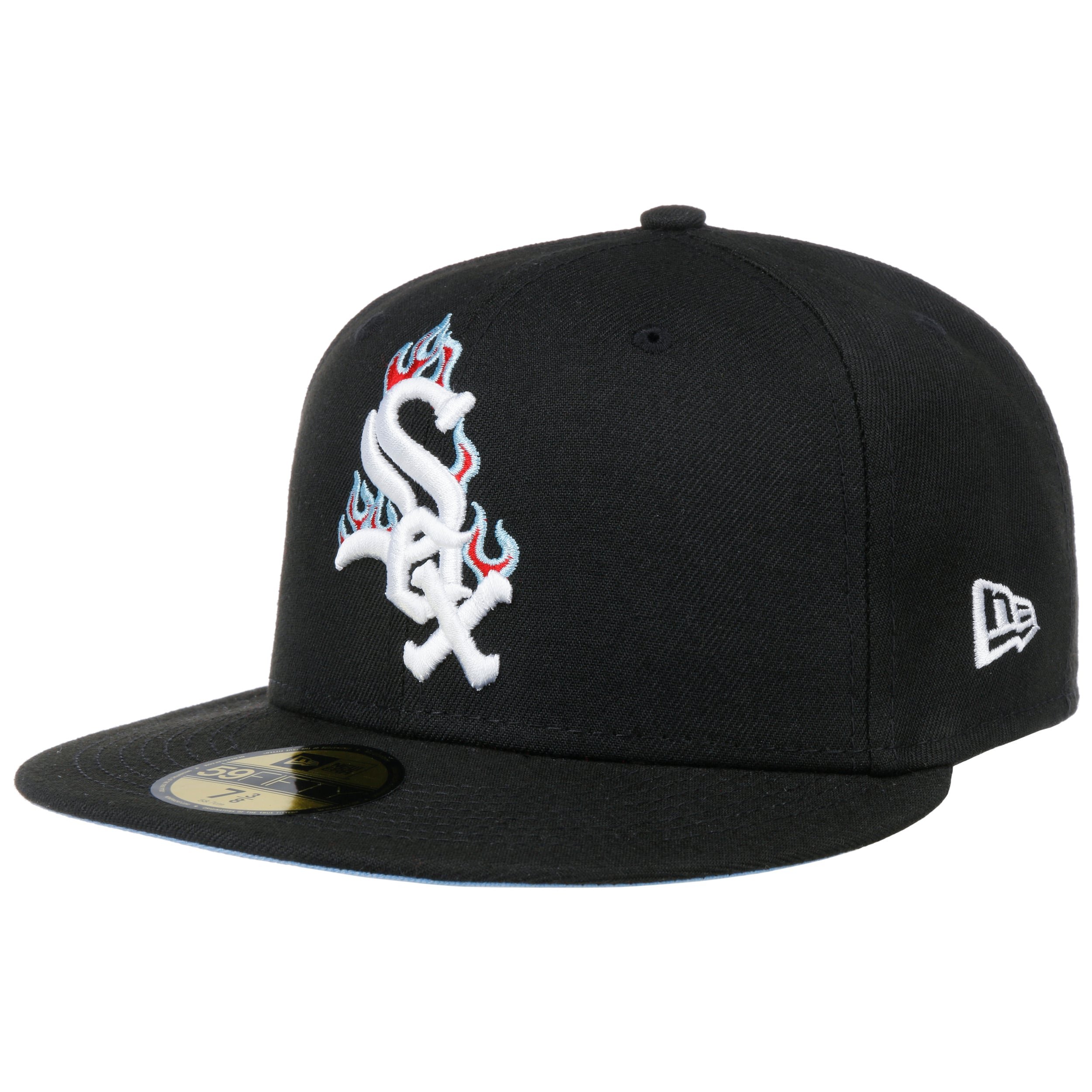 59fifty Team Fire White Sox Cap By New Era 37 95