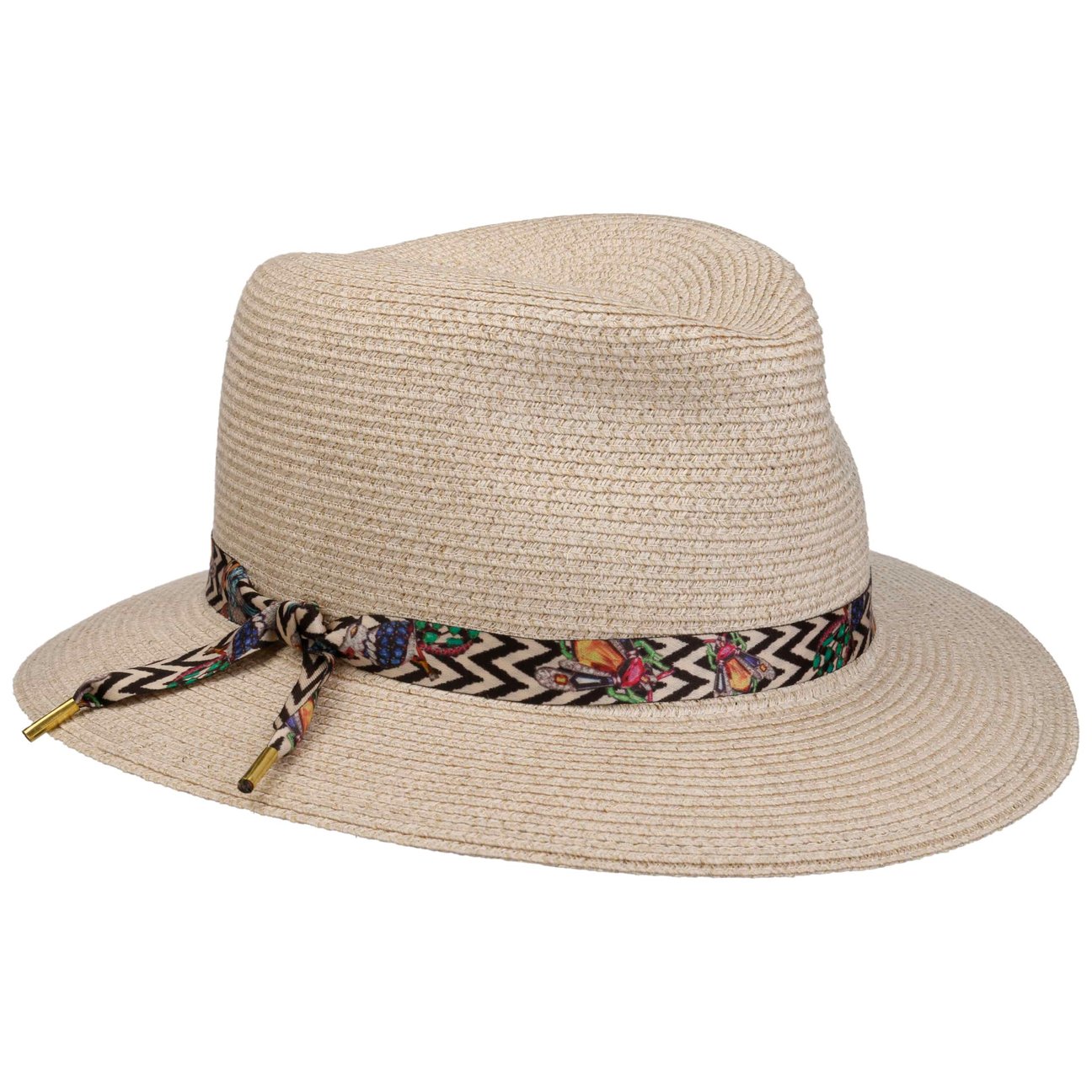 Mayser Women's Cream White Nane Crushable Braided Hat By