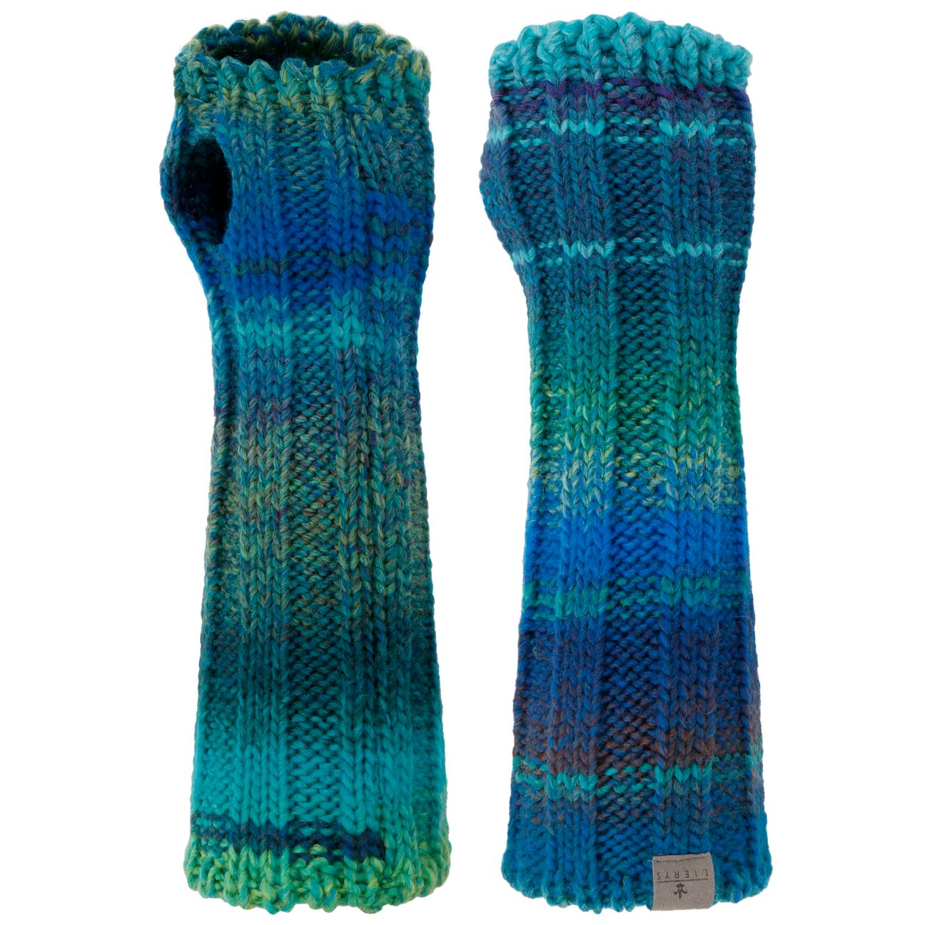 Lierys Women's Green-Blue Kalalita Wrist Warmers By