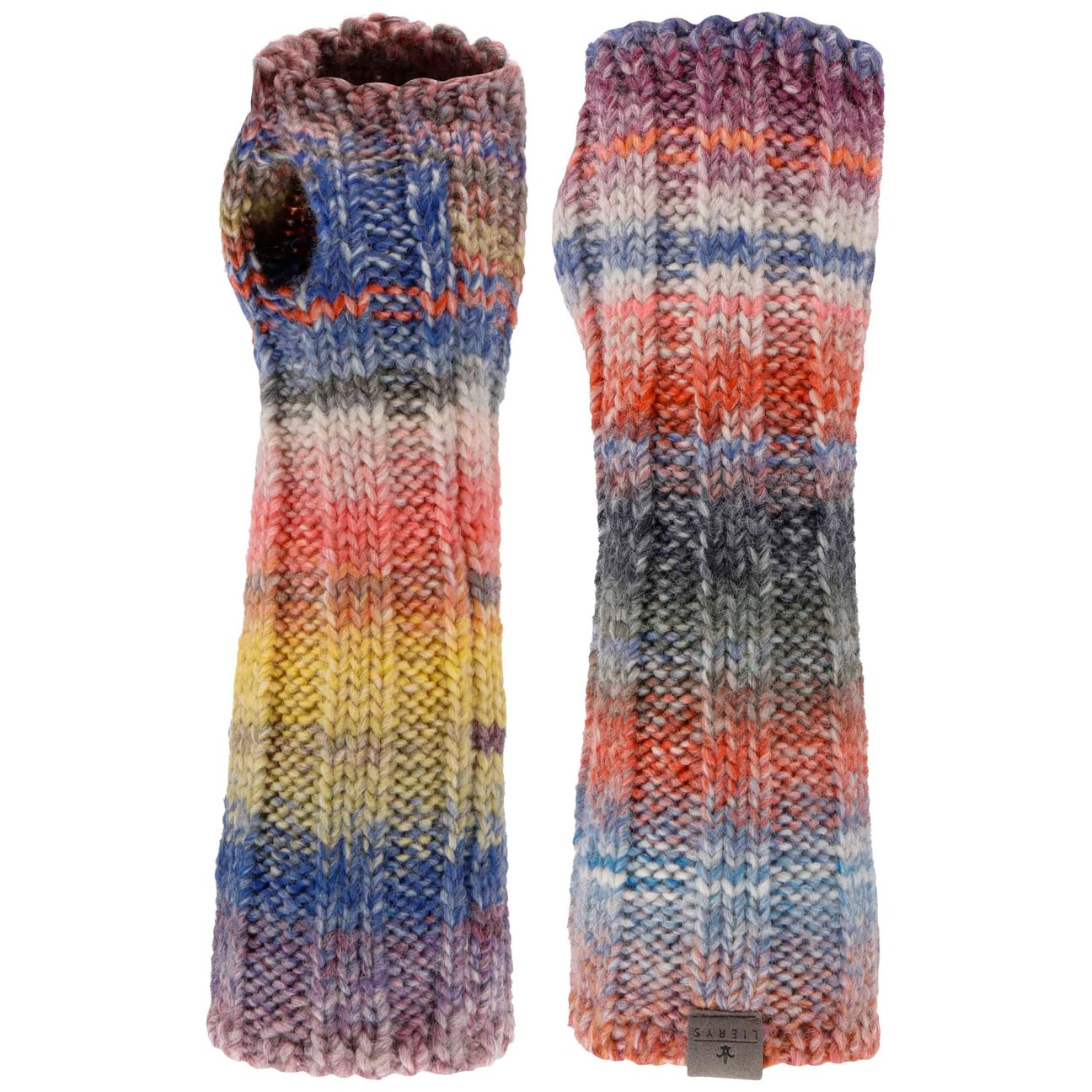Lierys Women's Green-Mottled Kalalita Wrist Warmers By