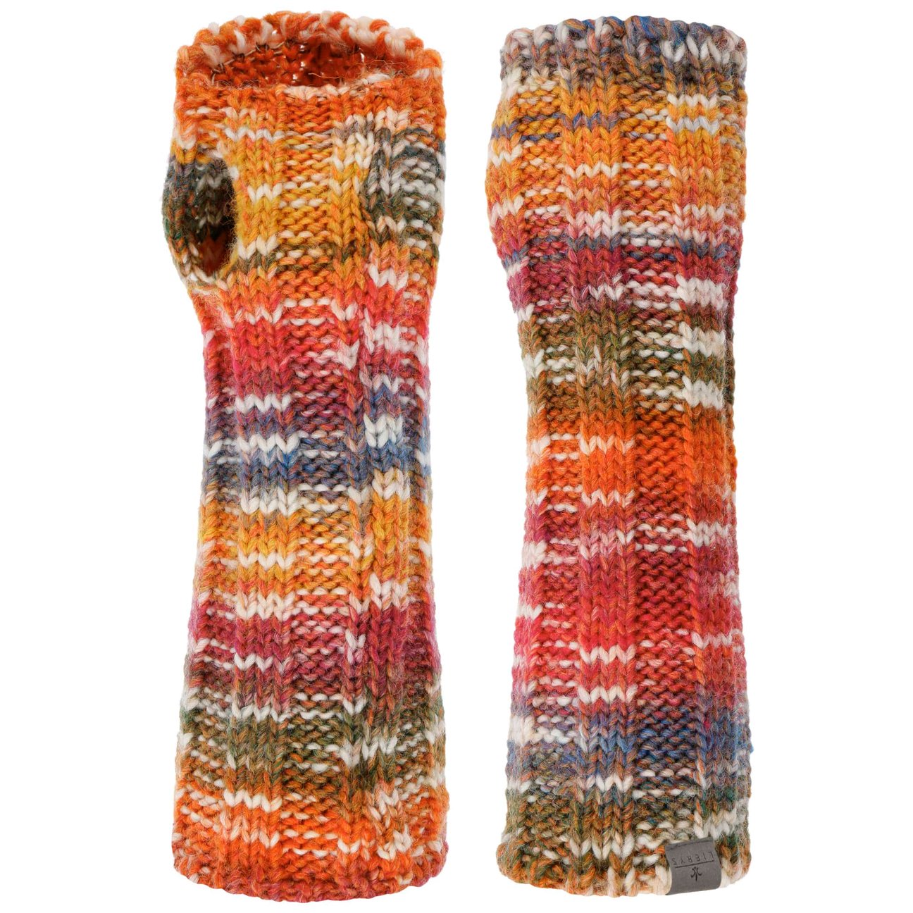 Lierys Women's Orange-Red Kalalita Wrist Warmers By