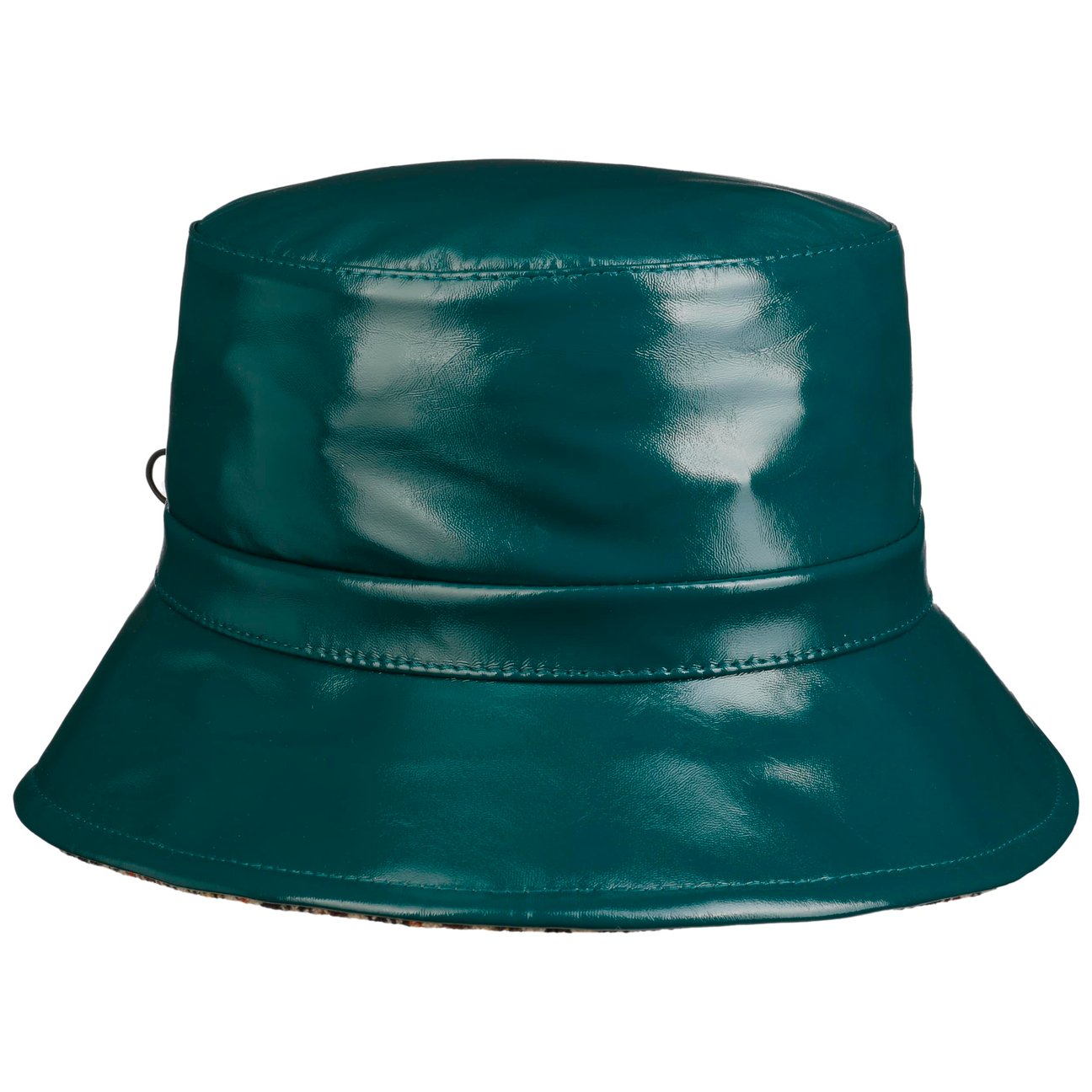 Bedacht Women's Green Patent Rain Hat By