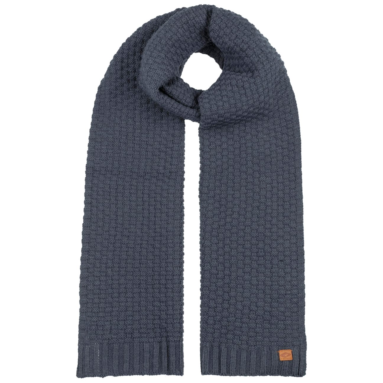 Chillouts Men's Blue Kasimir Knit Scarf By