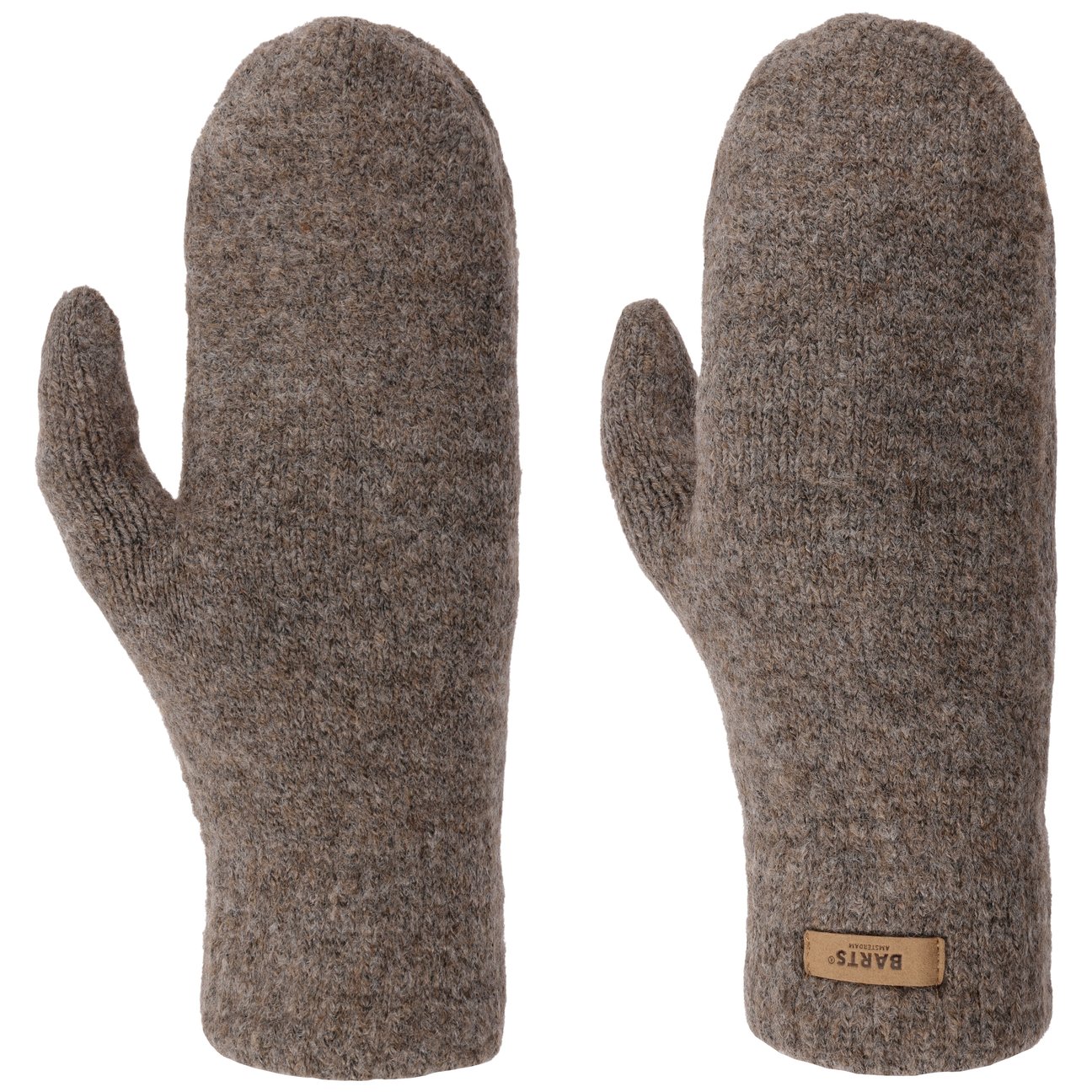 Barts Women's Brown Mittens Witzia - Image 4