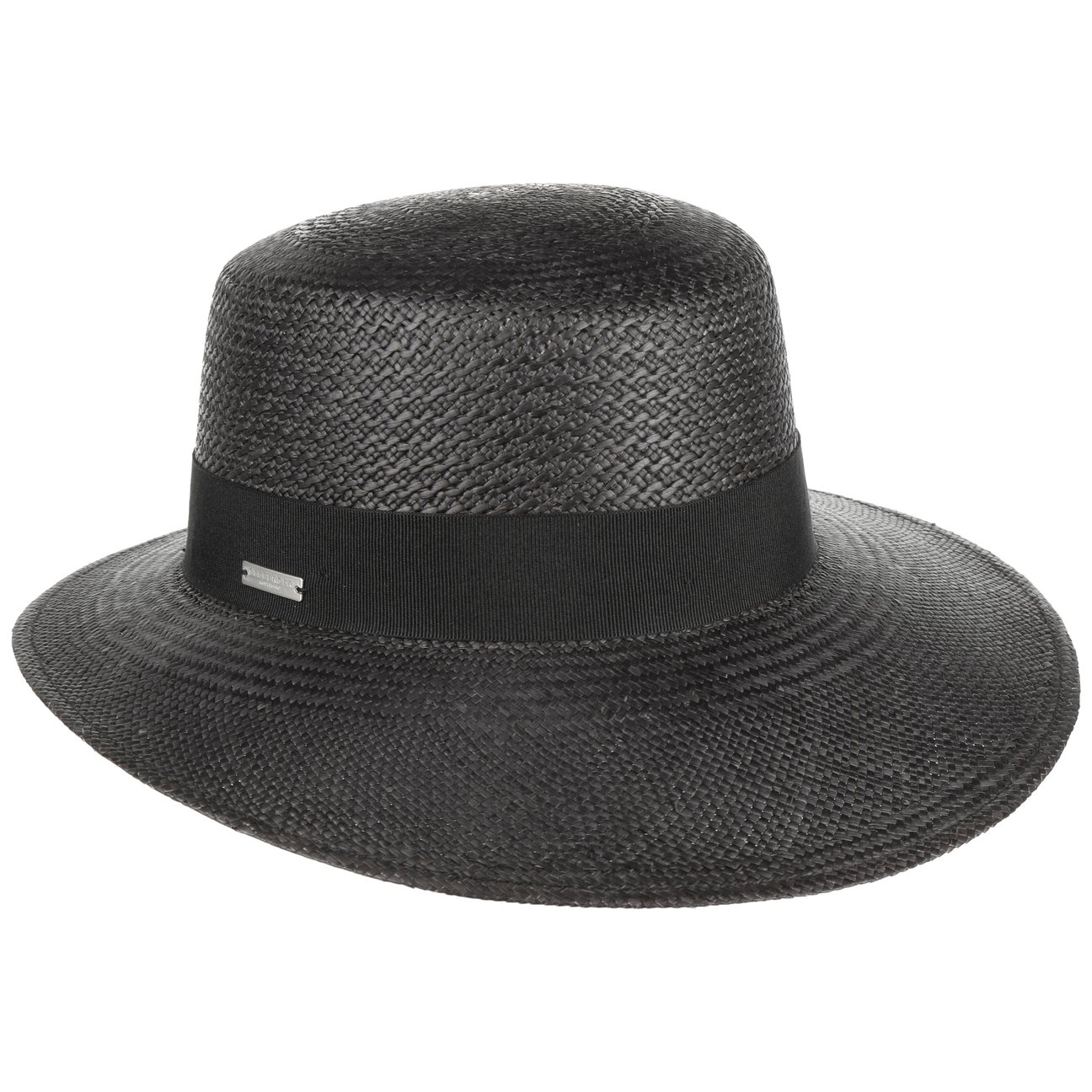 Seeberger Women's Navy Jecola Panama Hat By