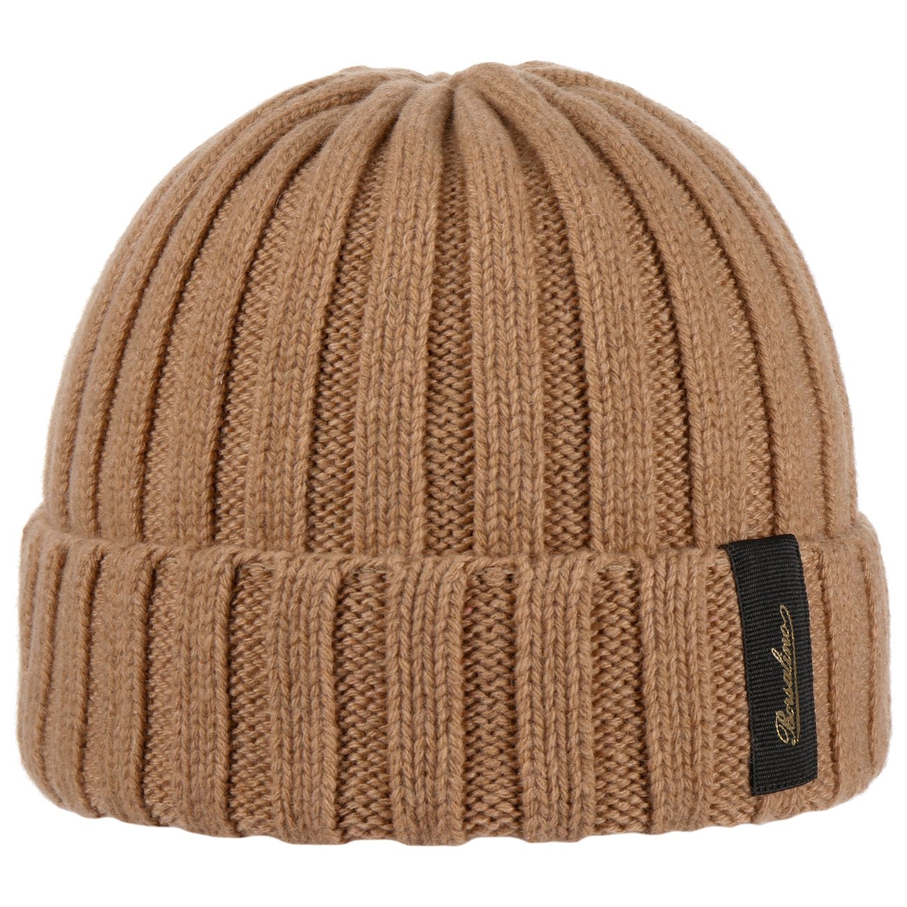 Borsalino Women's Beige Cashmere Beanie Hat By