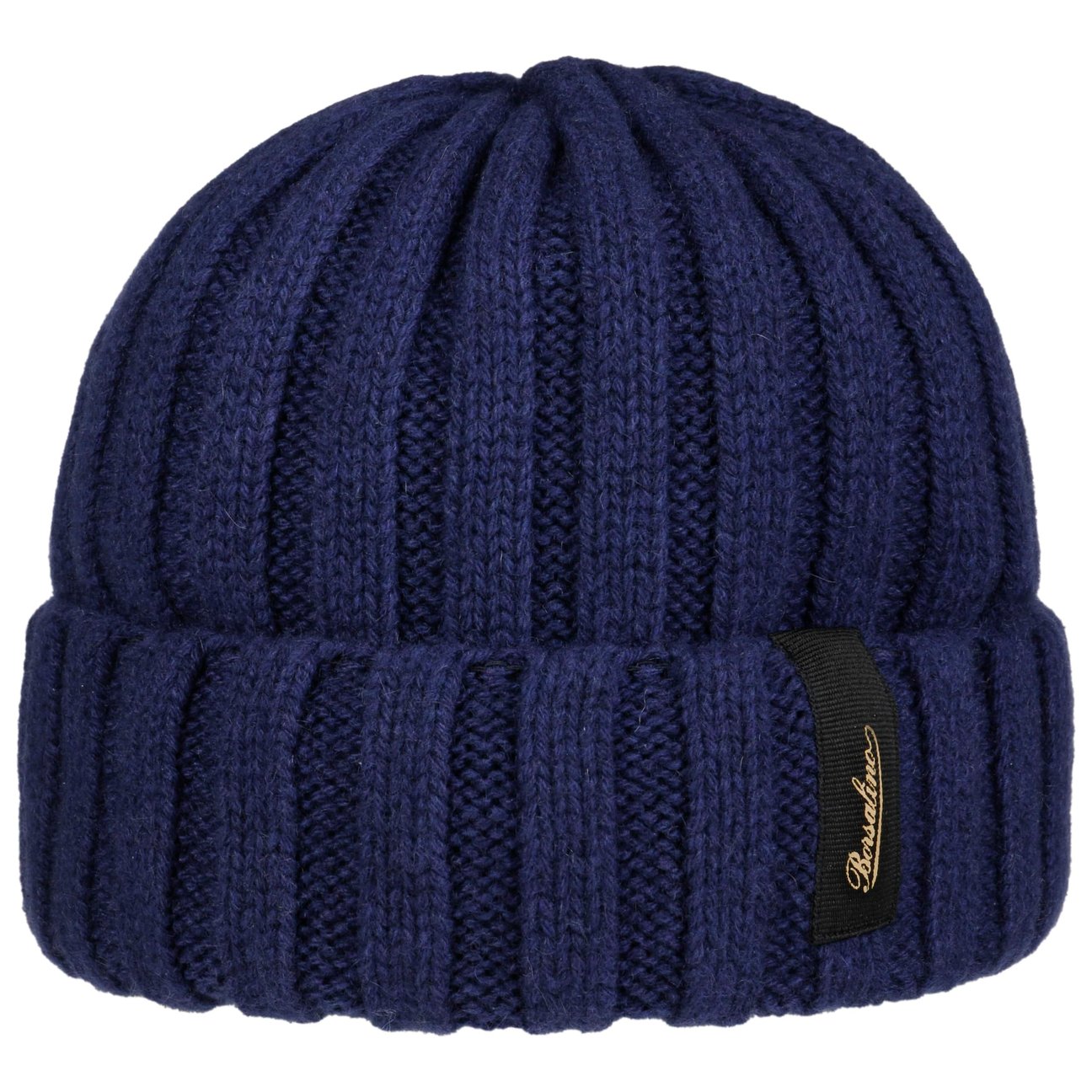 Borsalino Women's Blue Cashmere Beanie Hat By