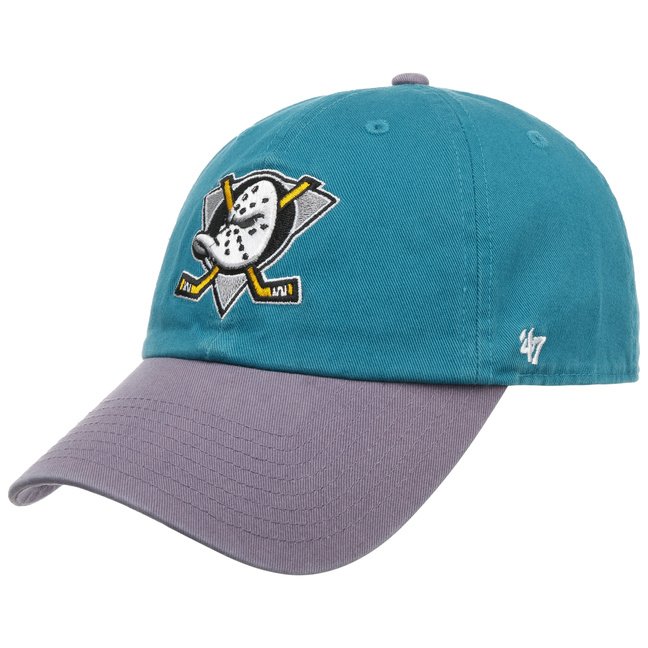 Anaheim Mighty Ducks '47 NHL Clean Up MVP Dad cap retro two tone