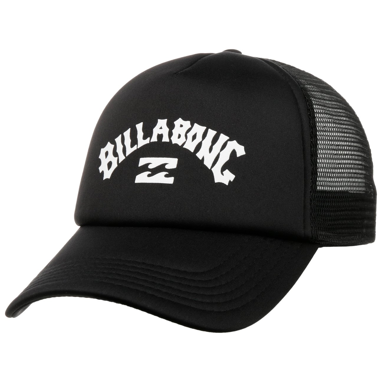 Billabong Black Classic Podium Trucker Cap By