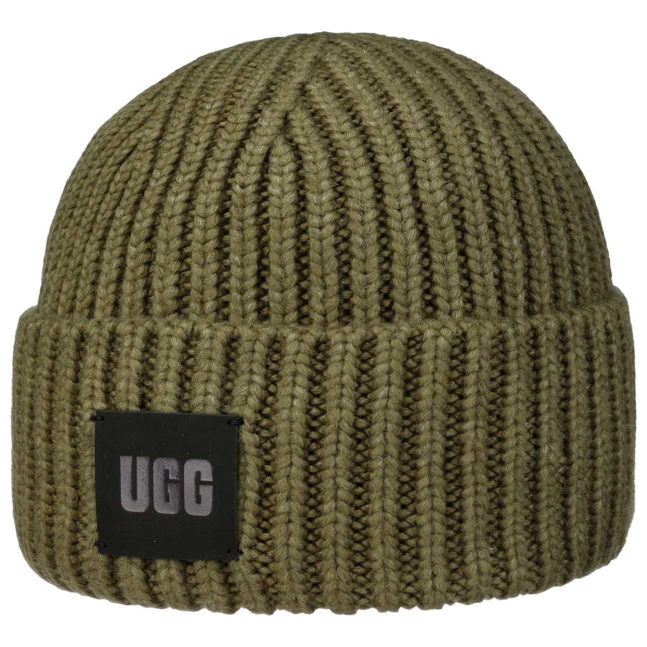 Ugg Women's Olive Chunky Rib Beanie Hat By