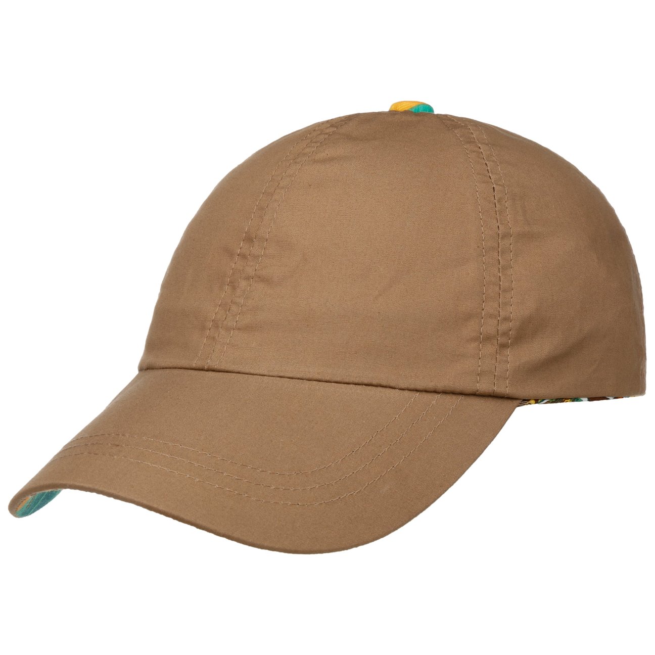 Lipodo Women's Brown Uni Flower Cap With Loop By
