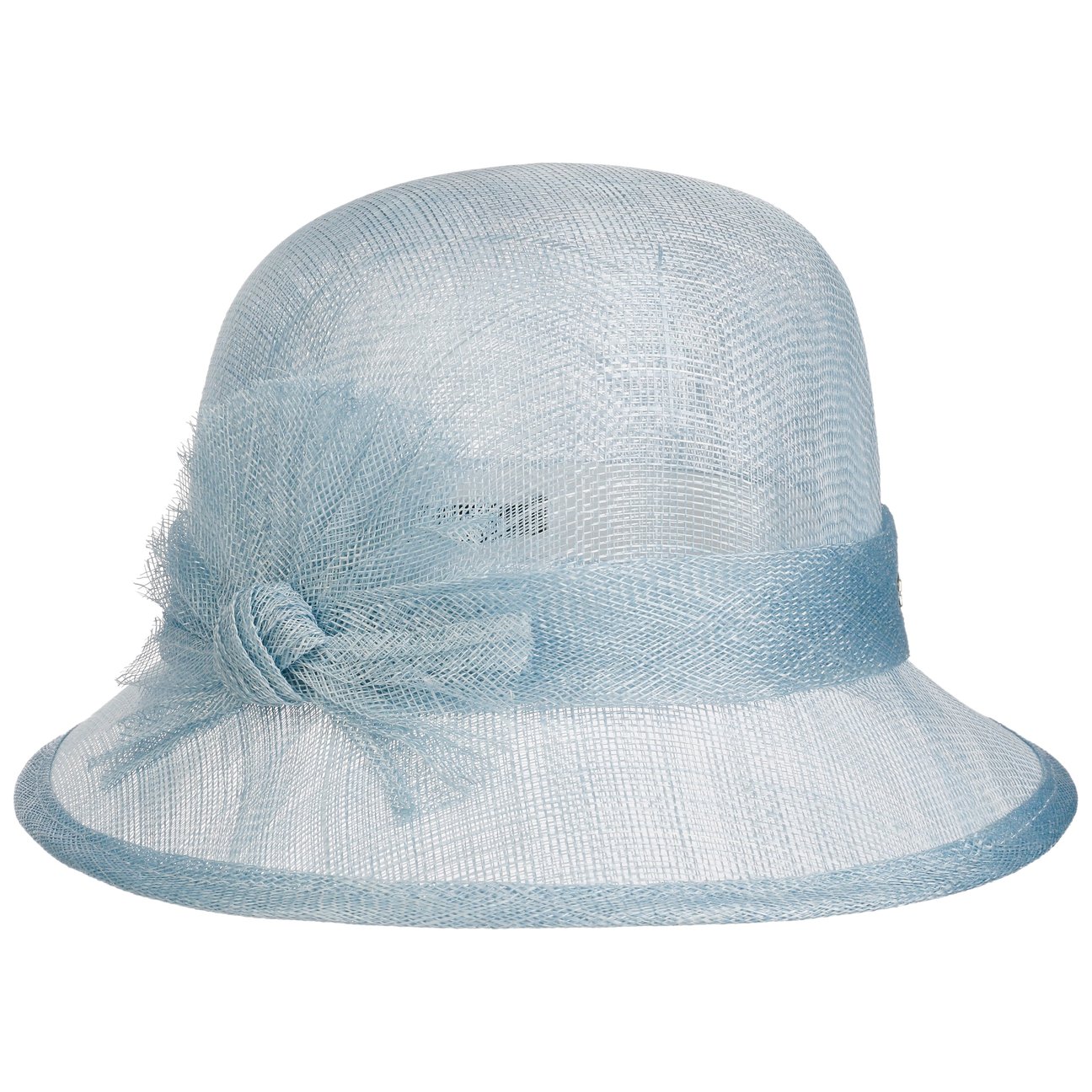 Seeberger Women's Light Blue Valeska Sinamay Straw Hat By