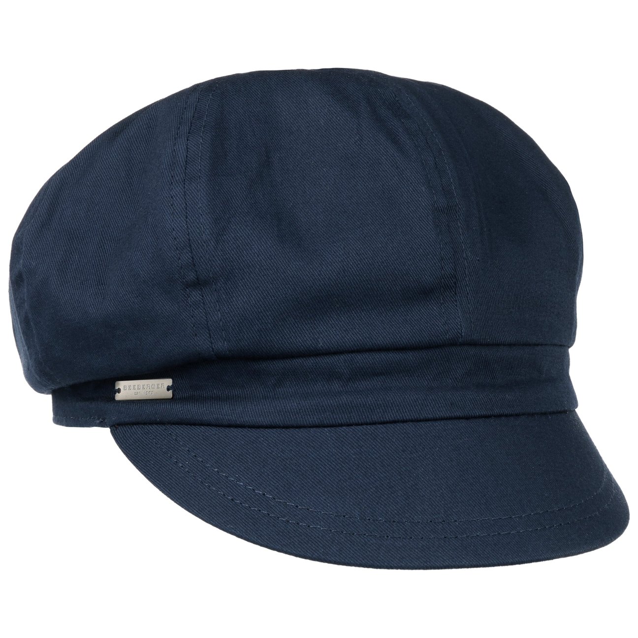 Seeberger Unisex Kids Navy Azalee Newsboy Cap By