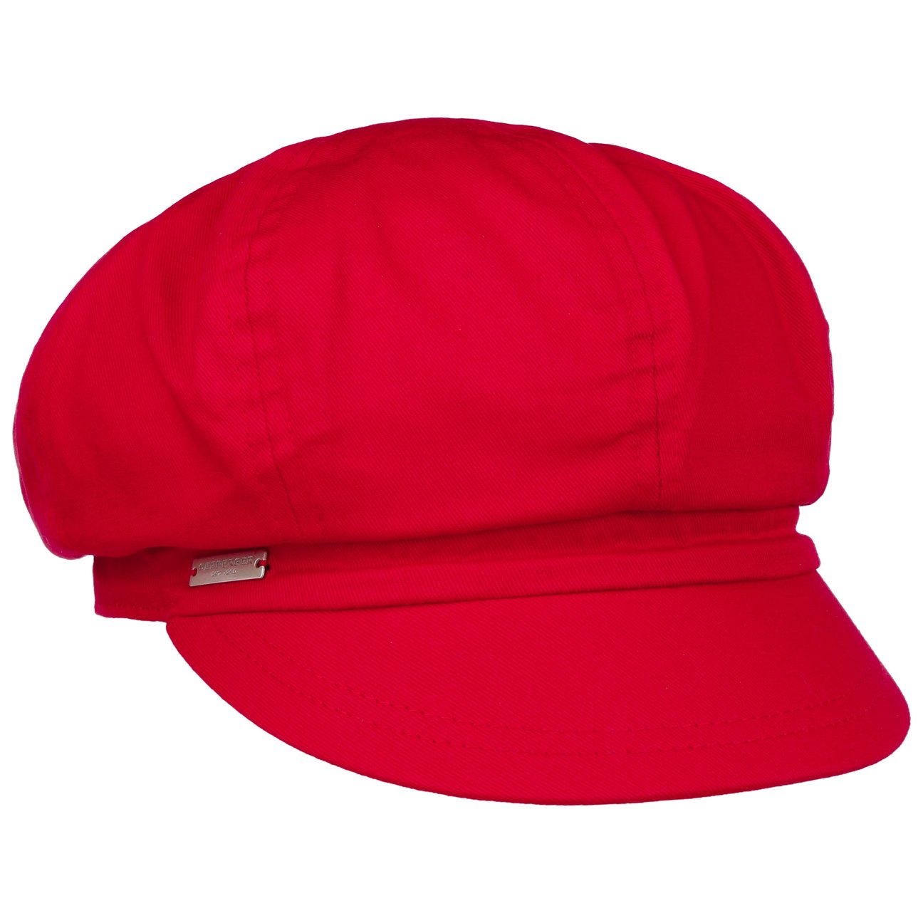 Seeberger Unisex Kids Red Azalee Newsboy Cap By