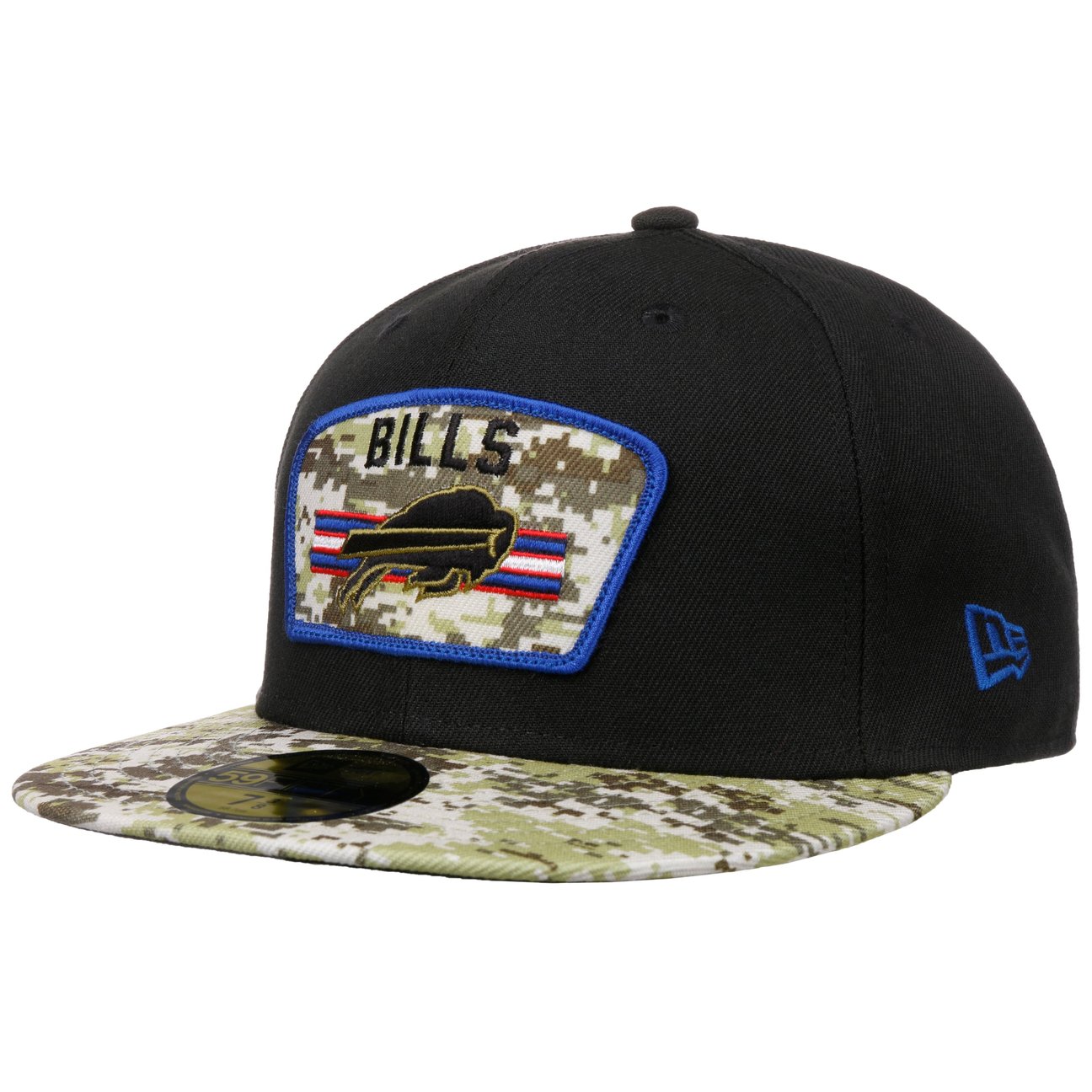 New Era Men's Black 59Fifty Buffalo Bills Cap By