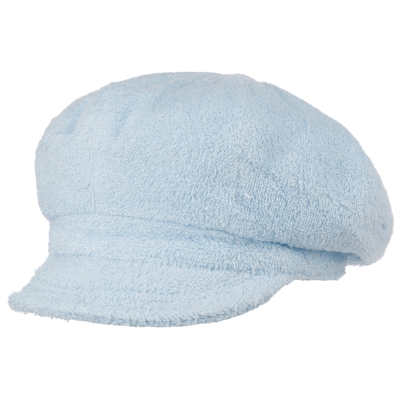 Alfonso D´Este Girls Light Blue Terrycloth Newsboy Cap By Alfonso DEste