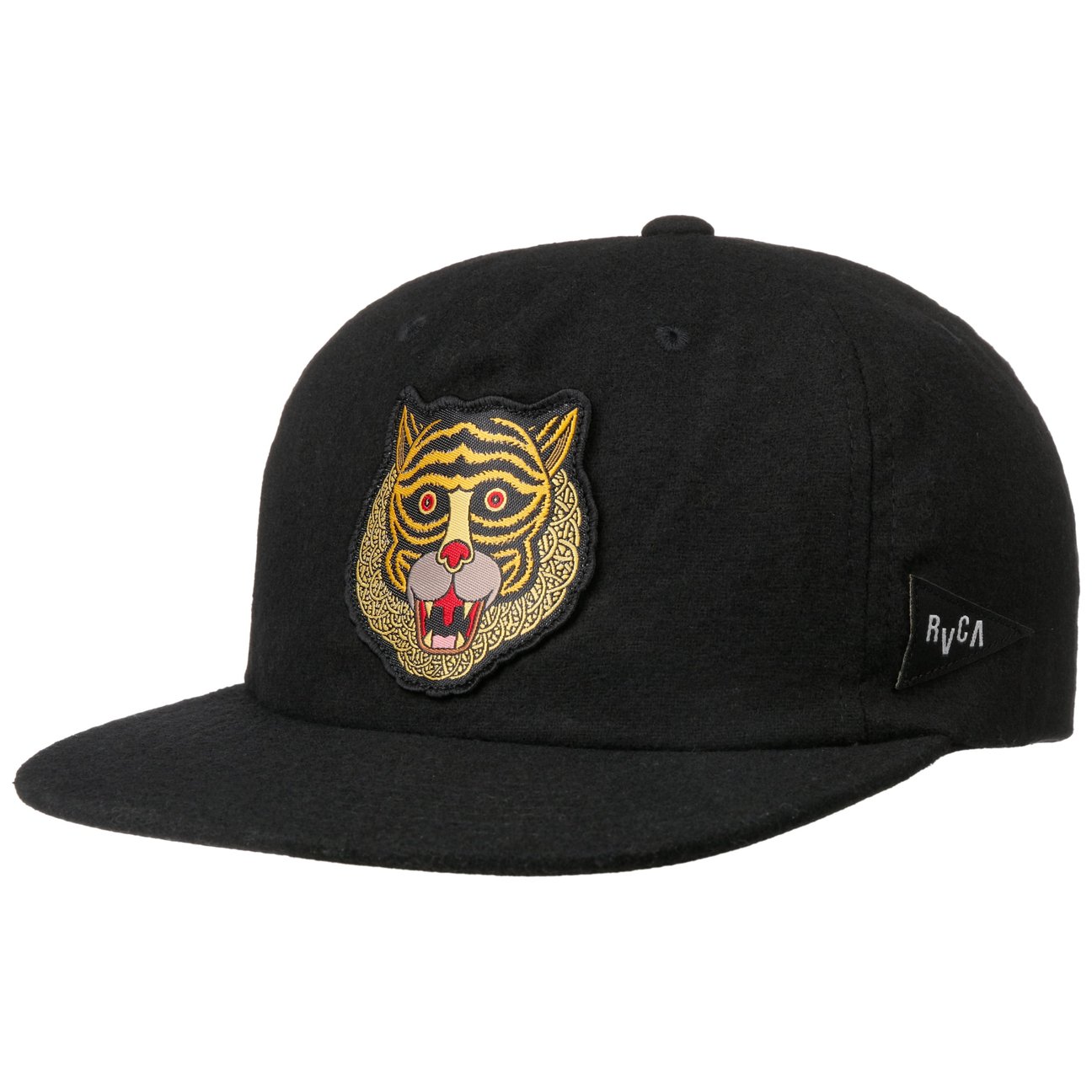 Rvca Women's Black Matt Leines Cap By