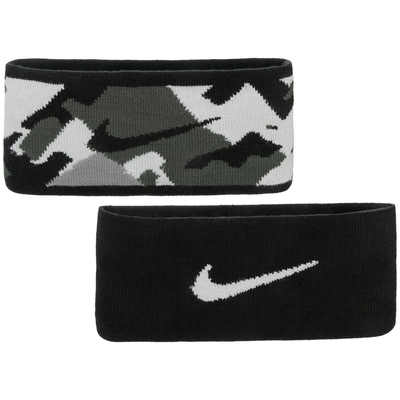 Nike Women's Camouflage Seamless Knit Reversible Headband By
