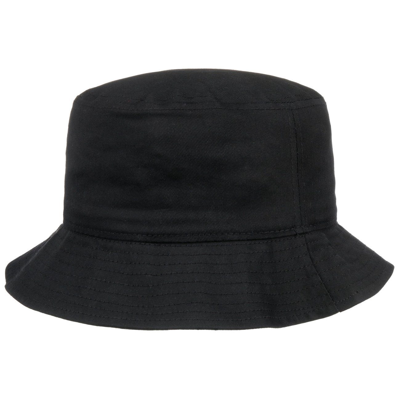 Hatshopping.co.uk Women's Black Cotton Bucket Hat