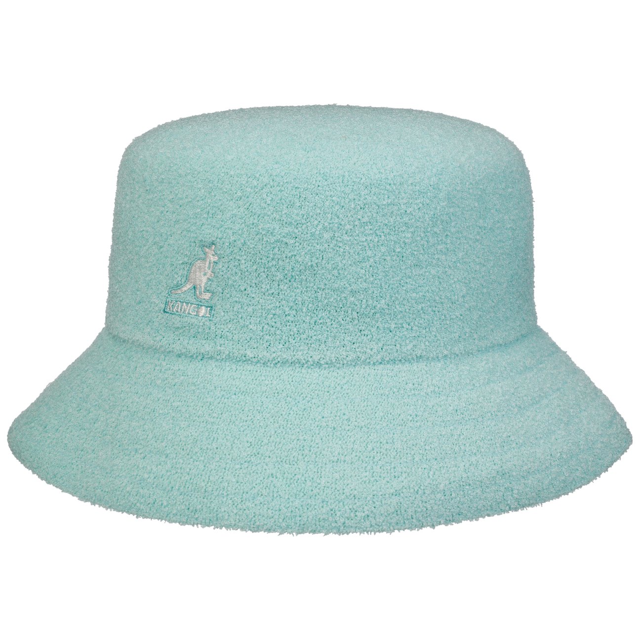 Kangol Men's Blue Terrycloth Bermuda Bucket Cloth Hat By