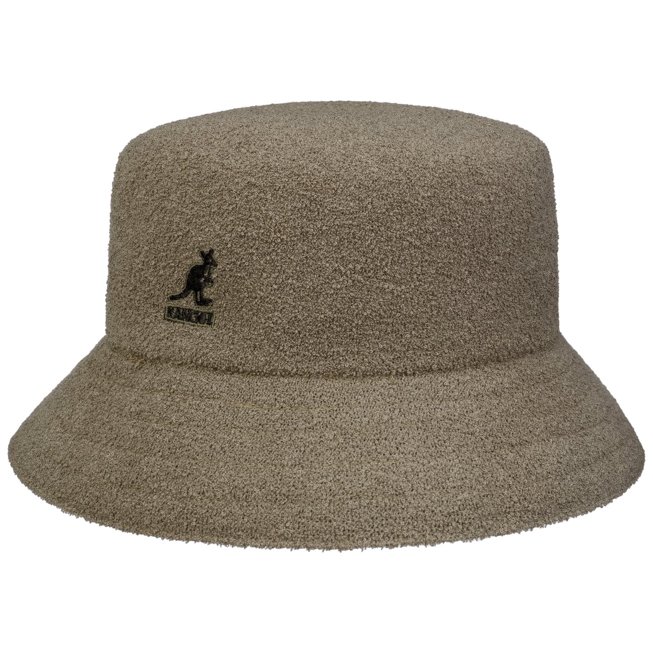 Kangol Men's Taupe Terrycloth Bermuda Bucket Cloth Hat By