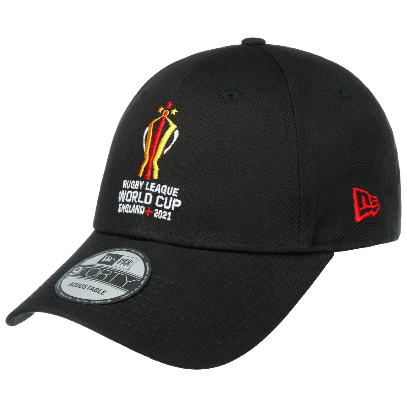 New Era Men's Black 9Forty Rugby World Cup 2021 Cap By