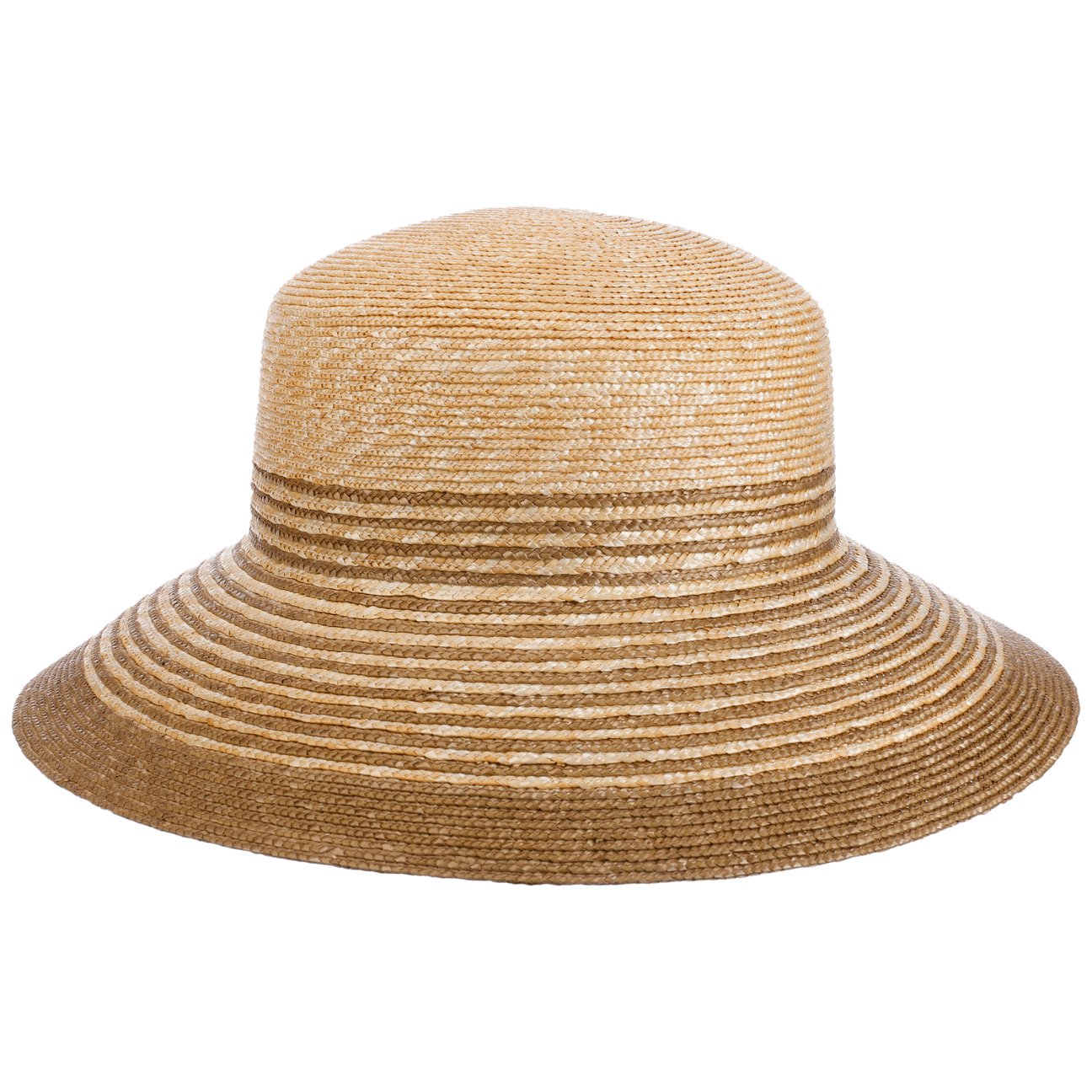 Mayser Women's Nature-Beige Clea Twotone Straw Hat By