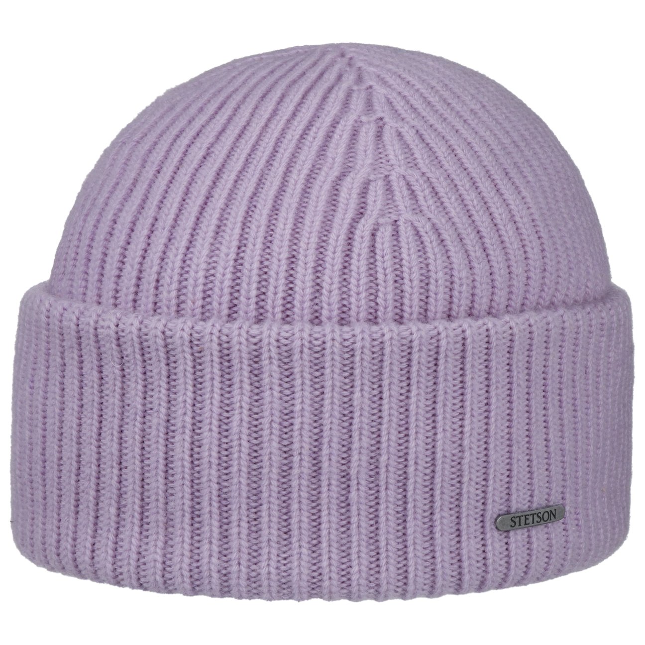 Stetson Women's Lilac Classic Uni Wool Beanie Hat By