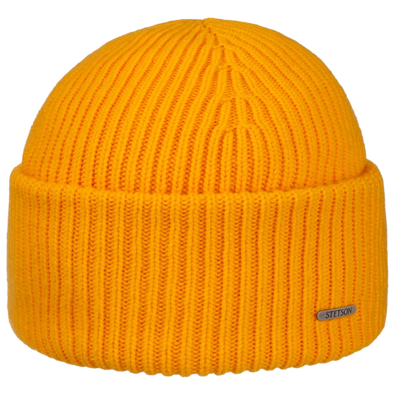 Stetson Women's Yellow Classic Uni Wool Beanie Hat By