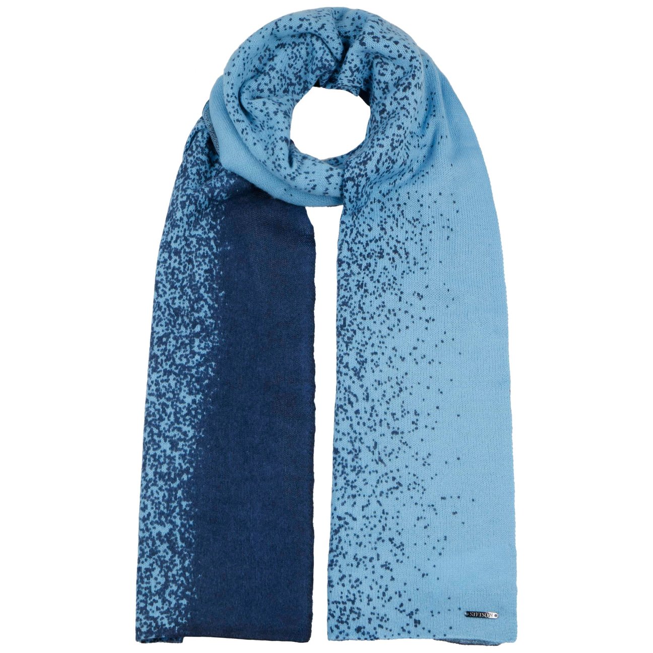 Stetson Women's Blue Haverston Cashmere Scarf By